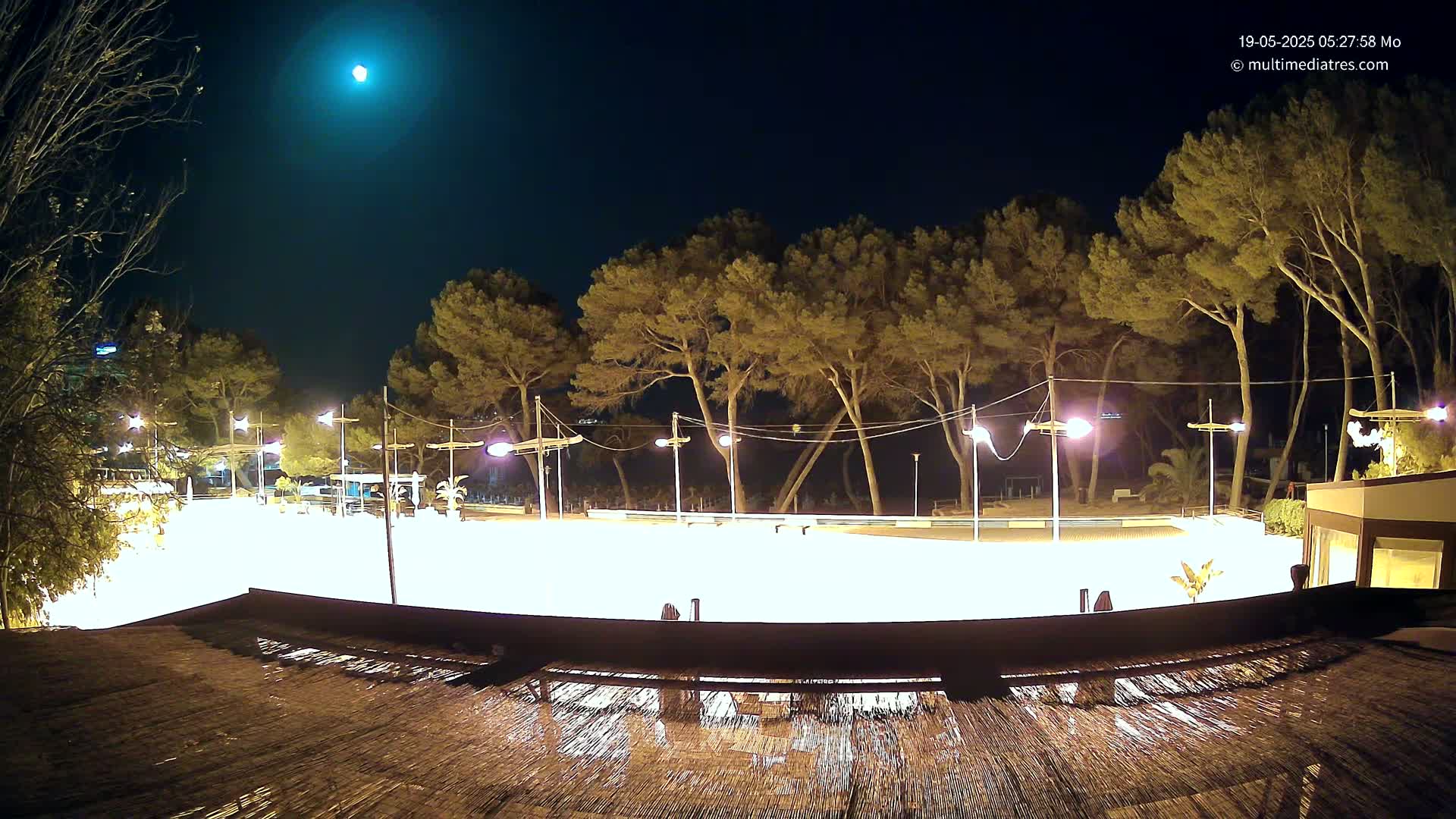 Paguera, Torà Beach Southwest from Red Rubber Duck Live Cam- Mallorca, Balearic Islands, Spain