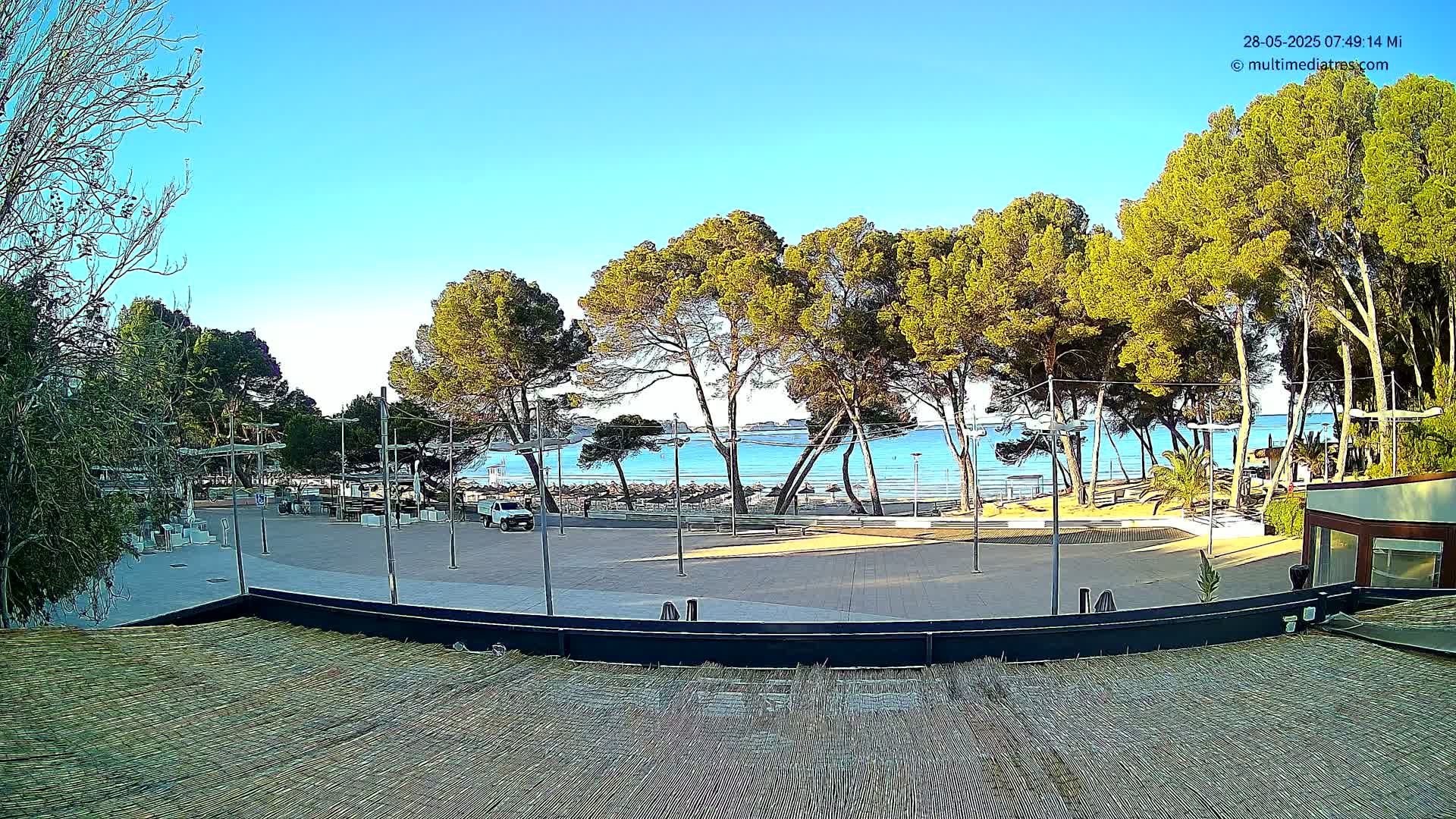 Mallorca, Peguera Torà Beach by Red Rubber Duck Live Cam- Balearic Islands, Spain