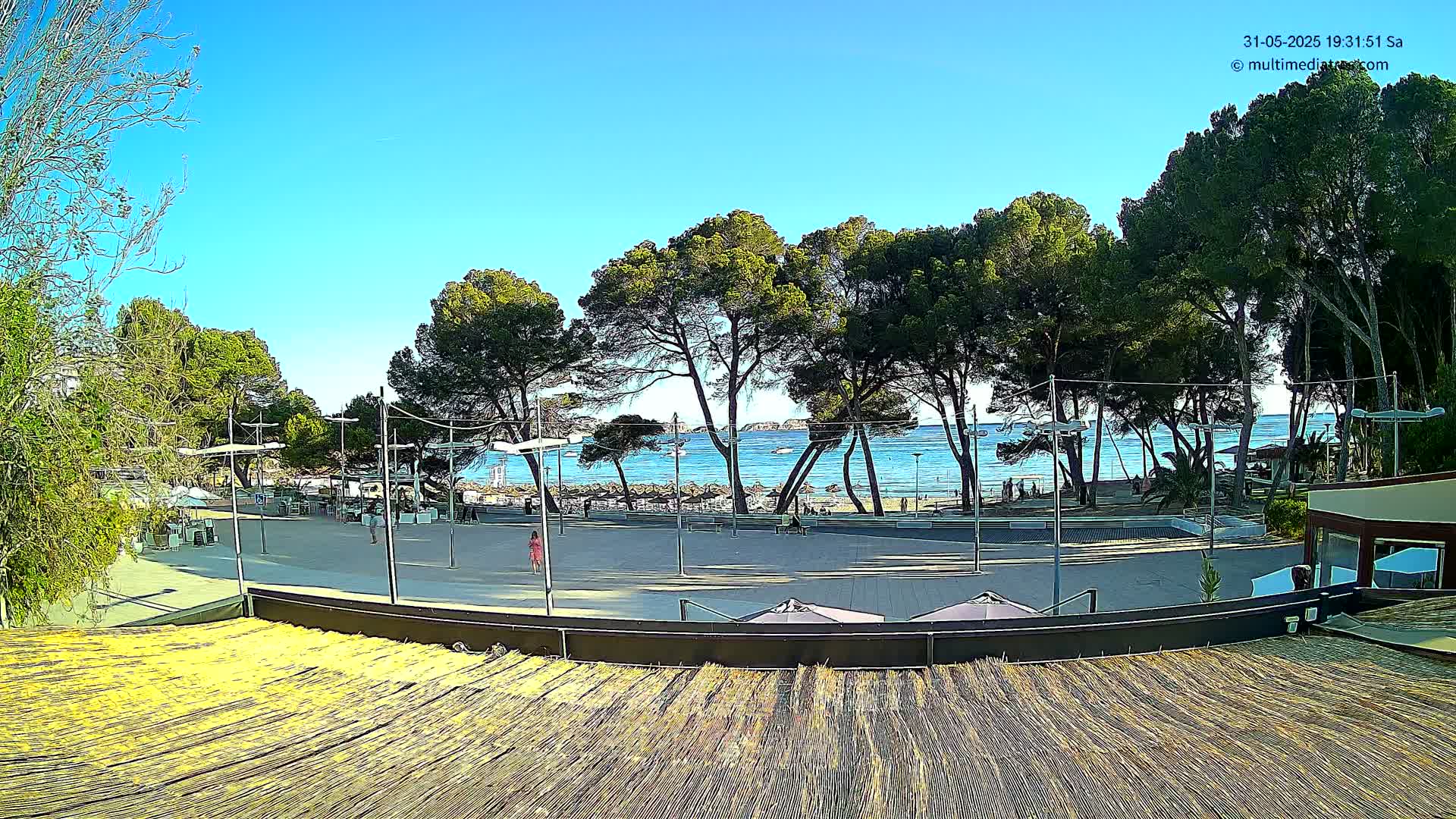 Mallorca, Peguera Torà Beach by Red Rubber Duck Live Cam- Balearic Islands, Spain