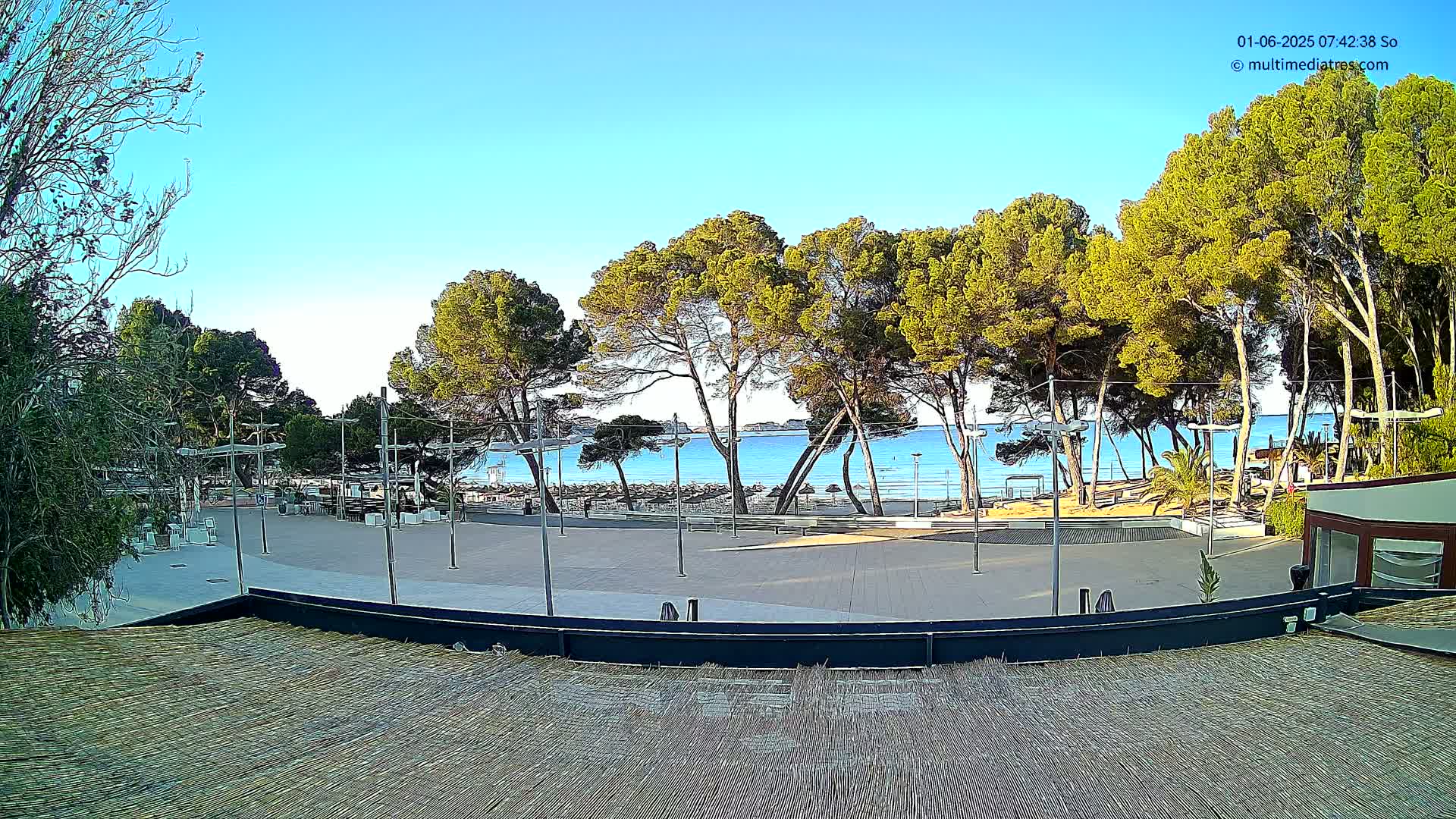 Mallorca, Peguera Torà Beach by Red Rubber Duck Live Cam- Balearic Islands, Spain