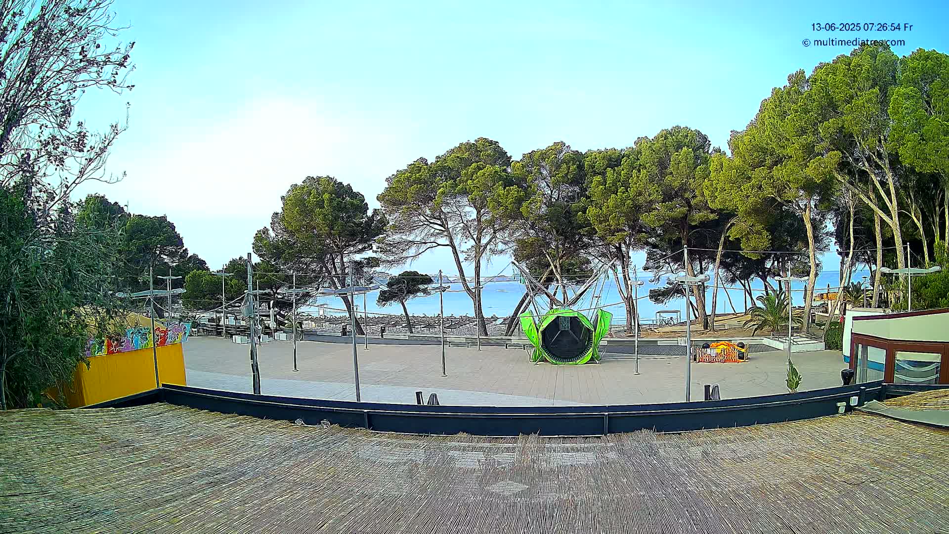 Mallorca, Peguera Torà Beach by Red Rubber Duck Live Cam- Balearic Islands, Spain