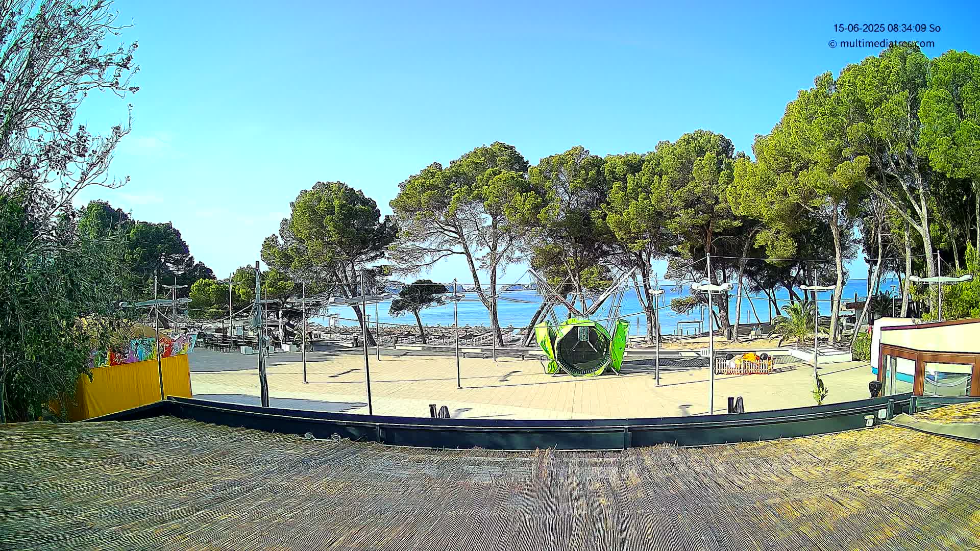 Mallorca, Peguera Torà Beach by Red Rubber Duck Live Cam- Balearic Islands, Spain