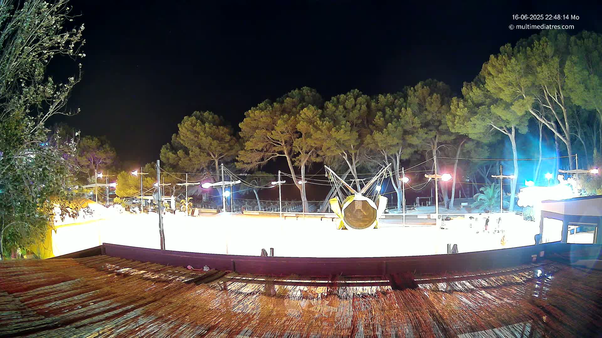 Paguera, Torà Beach Southwest from Red Rubber Duck Live Cam- Mallorca, Balearic Islands, Spain