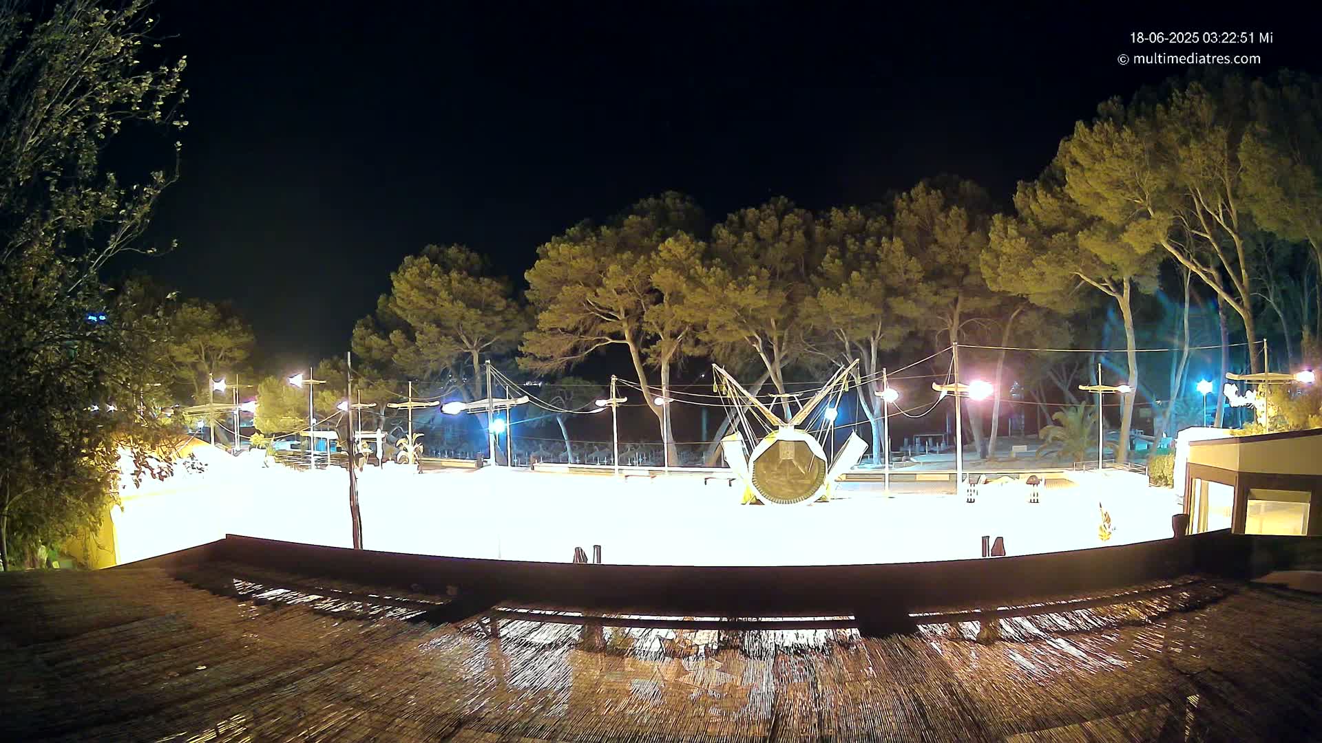 Paguera, Torà Beach Southwest from Red Rubber Duck Live Cam- Mallorca, Balearic Islands, Spain