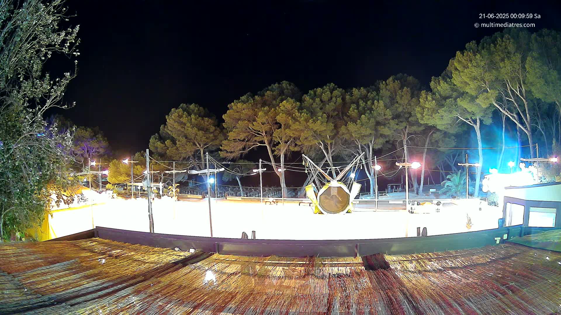 Paguera, Torà Beach Southwest from Red Rubber Duck Live Cam- Mallorca, Balearic Islands, Spain