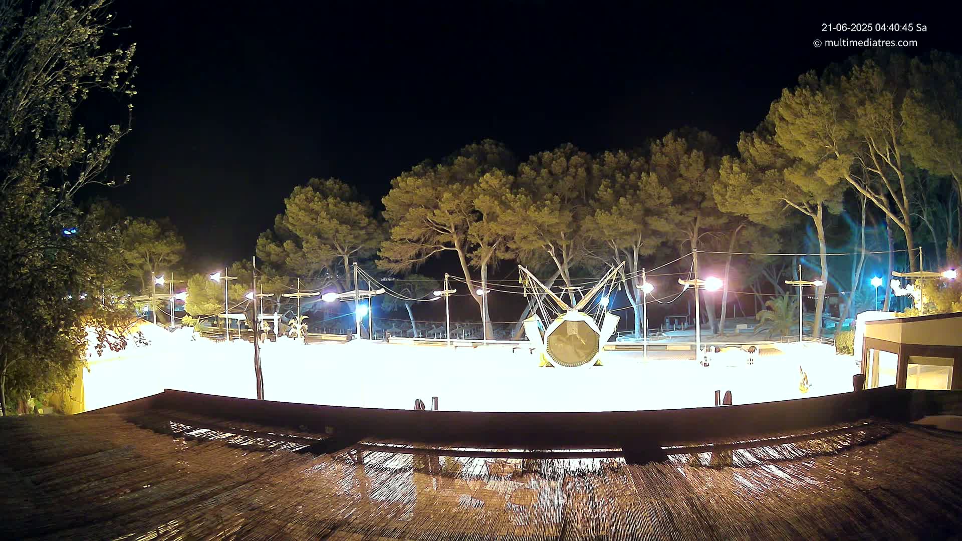 Paguera, Torà Beach Southwest from Red Rubber Duck Live Cam- Mallorca, Balearic Islands, Spain
