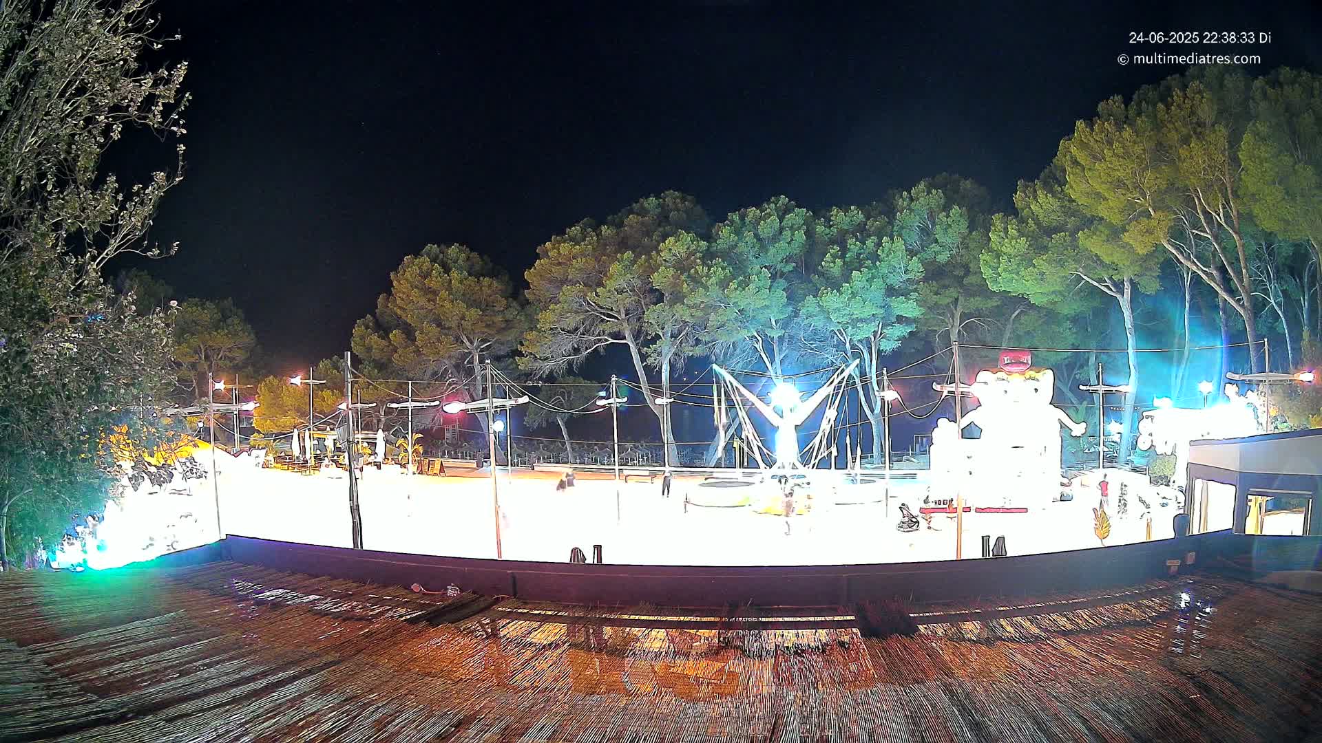 Paguera, Torà Beach Southwest from Red Rubber Duck Live Cam- Mallorca, Balearic Islands, Spain
