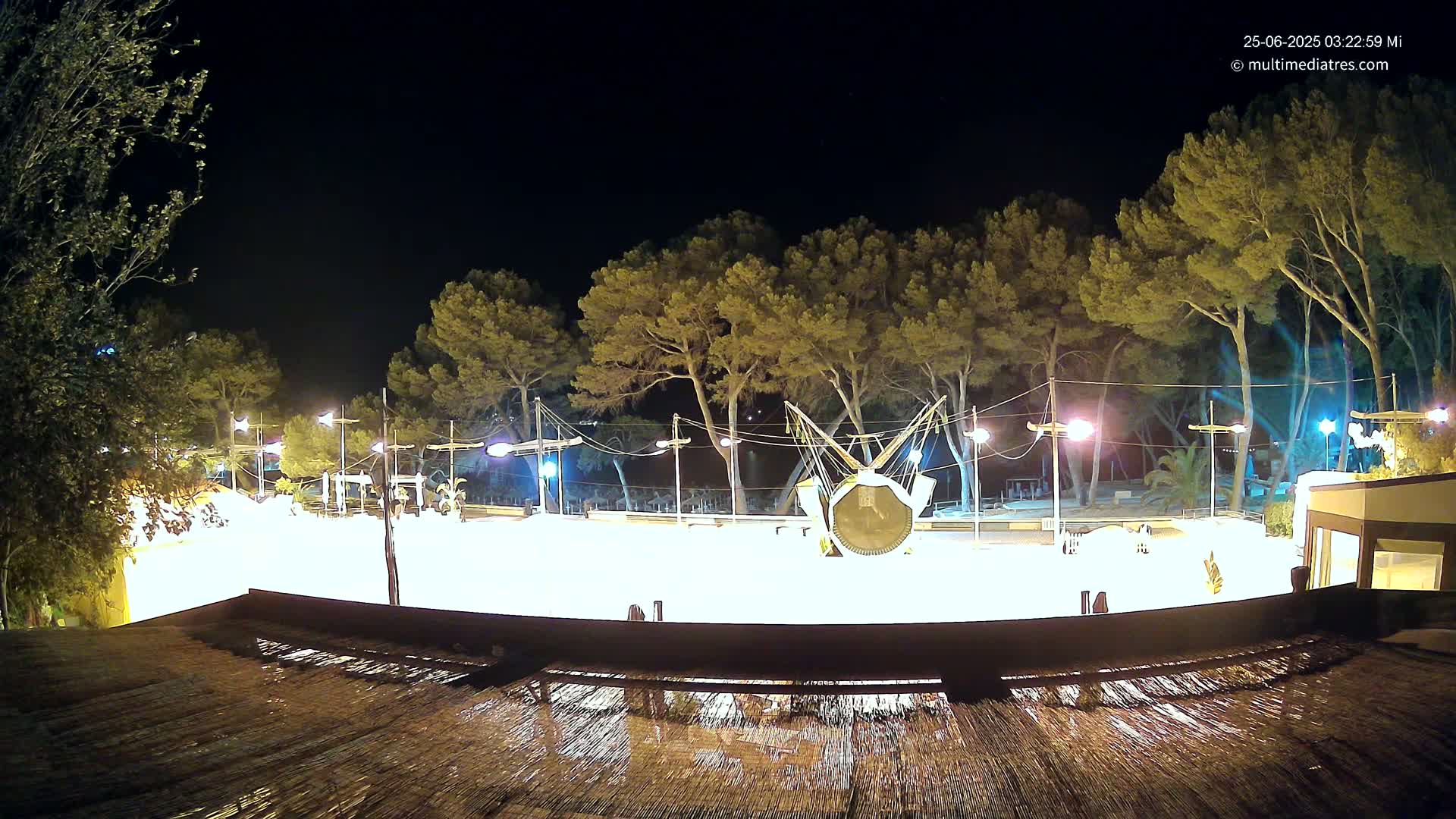 Paguera, Torà Beach Southwest from Red Rubber Duck Live Cam- Mallorca, Balearic Islands, Spain