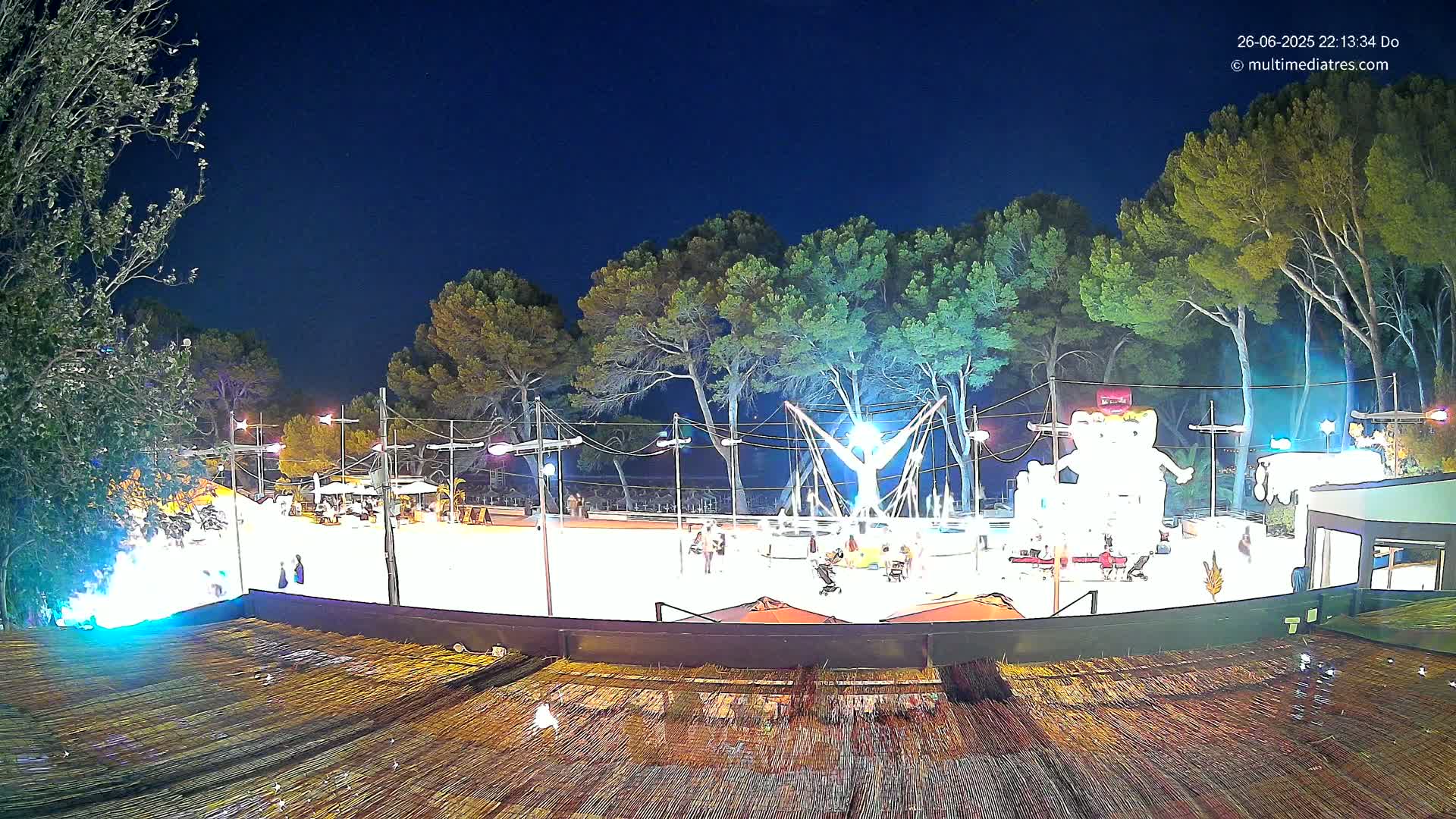 Paguera, Torà Beach Southwest from Red Rubber Duck Live Cam- Mallorca, Balearic Islands, Spain