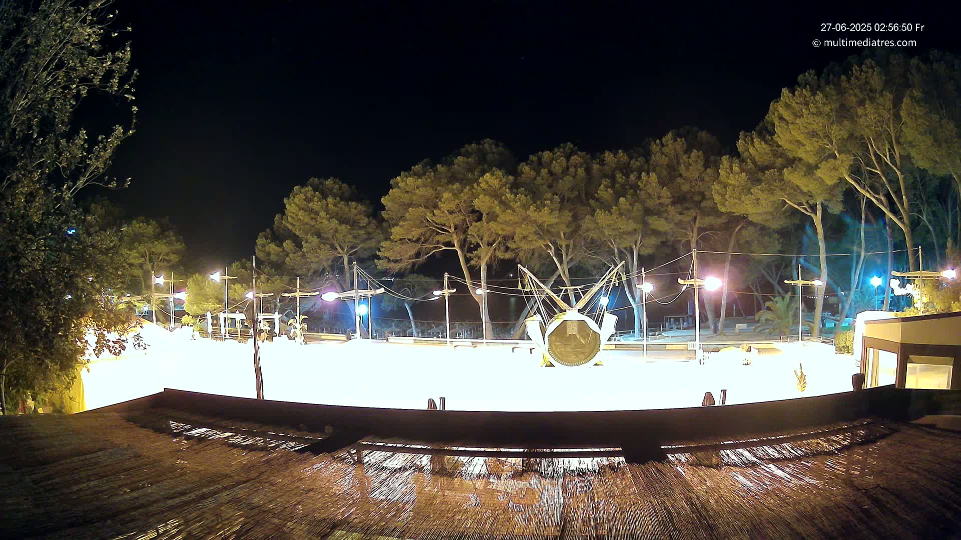 Paguera, Torà Beach Southwest from Red Rubber Duck Live Cam- Mallorca, Balearic Islands, Spain