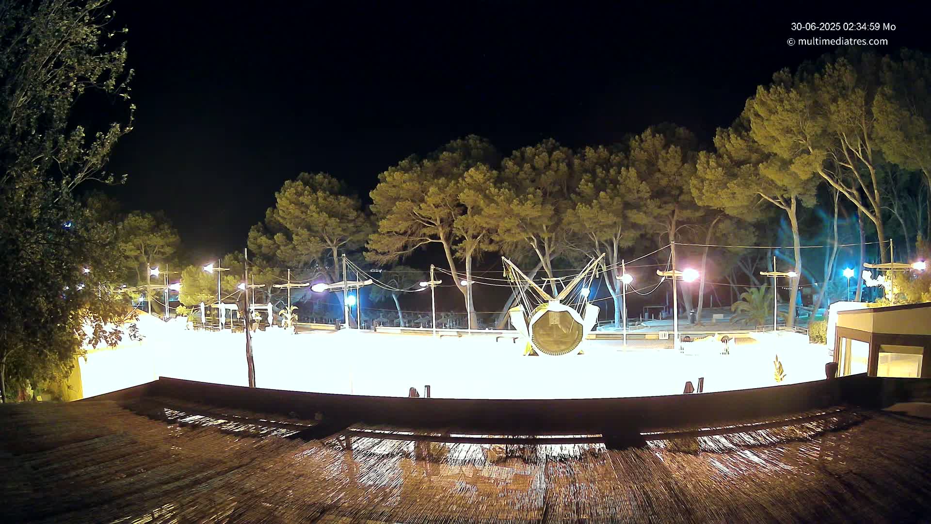 Paguera, Torà Beach Southwest from Red Rubber Duck Live Cam- Mallorca, Balearic Islands, Spain