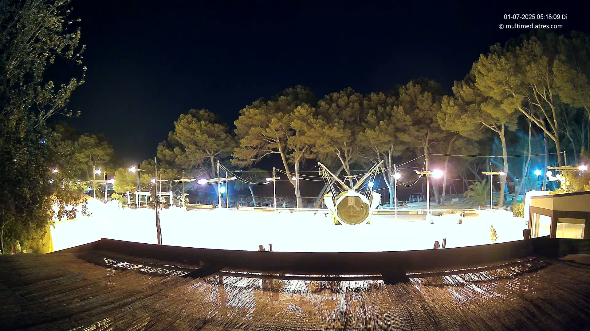 Paguera, Torà Beach Southwest from Red Rubber Duck Live Cam- Mallorca, Balearic Islands, Spain
