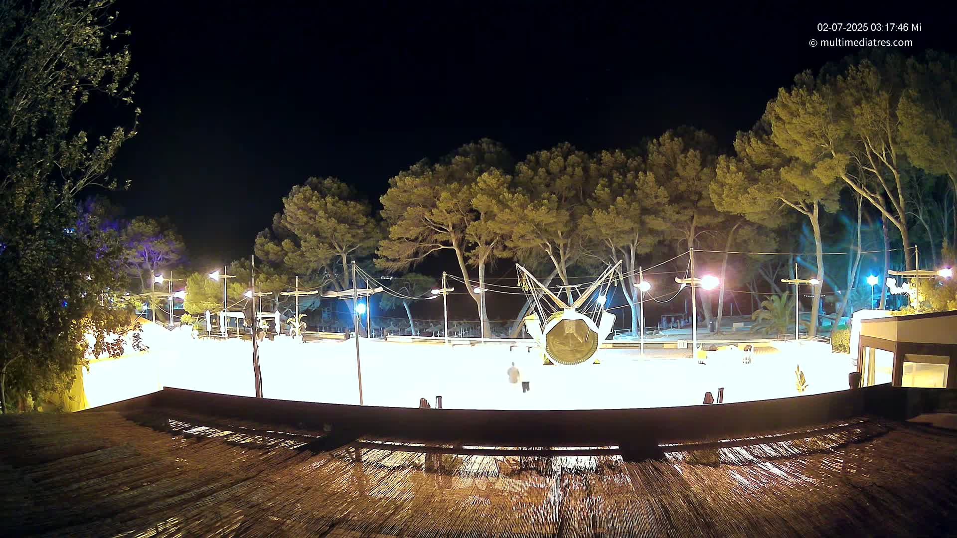 Paguera, Torà Beach Southwest from Red Rubber Duck Live Cam- Mallorca, Balearic Islands, Spain