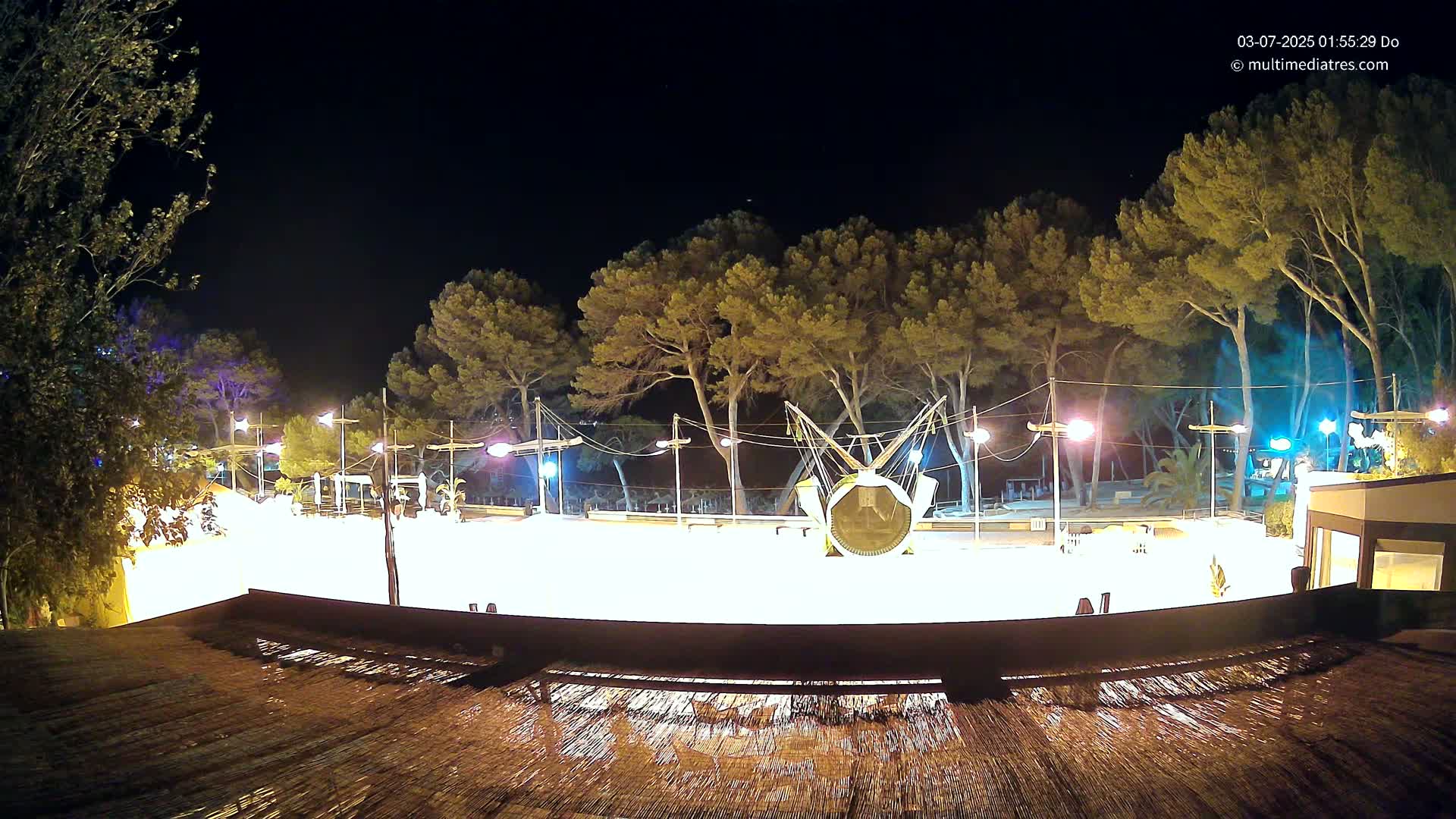Paguera, Torà Beach Southwest from Red Rubber Duck Live Cam- Mallorca, Balearic Islands, Spain