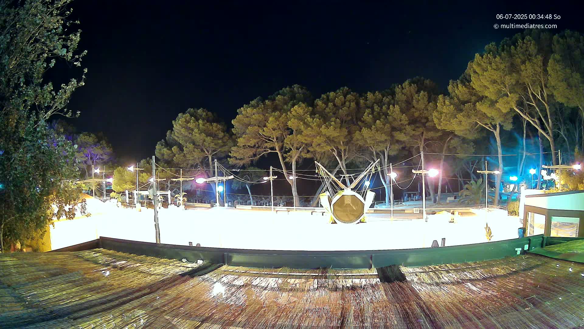 Paguera, Torà Beach Southwest from Red Rubber Duck Live Cam- Mallorca, Balearic Islands, Spain