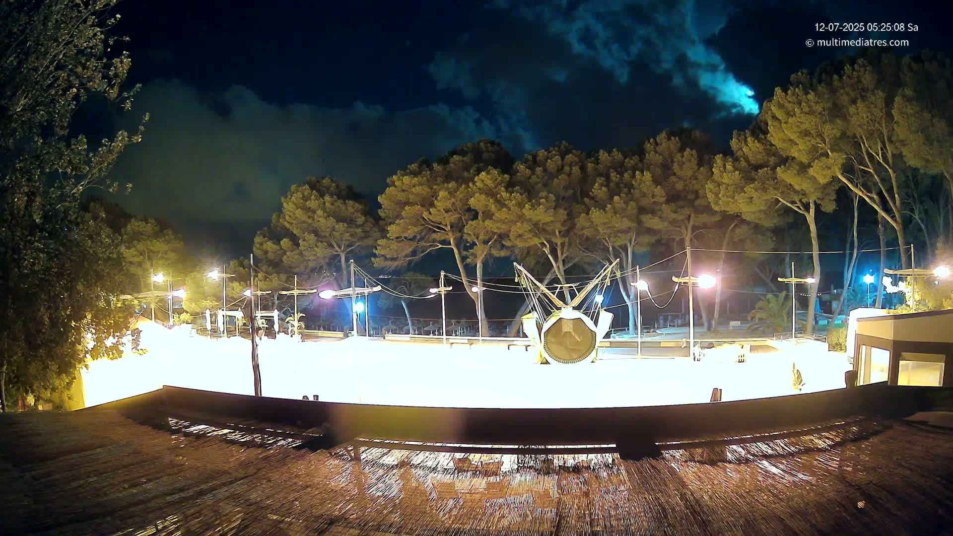Paguera, Torà Beach Southwest from Red Rubber Duck Live Cam- Mallorca, Balearic Islands, Spain