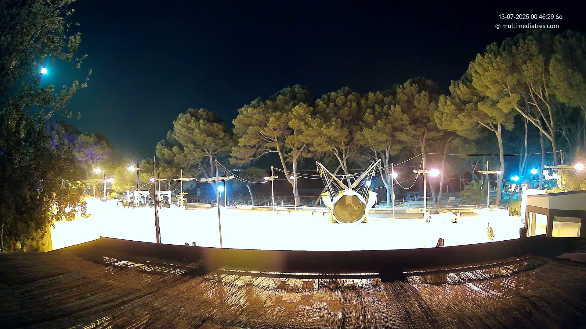 Paguera, Torà Beach Southwest from Red Rubber Duck Live Cam- Mallorca, Balearic Islands, Spain