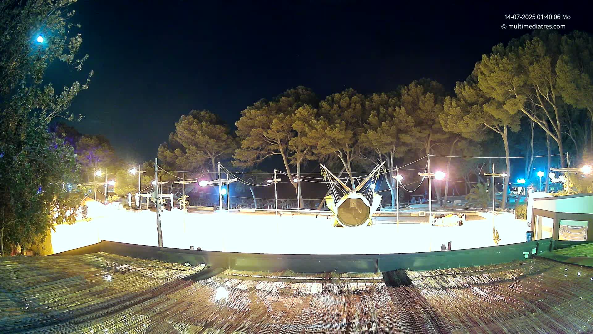 Paguera, Torà Beach Southwest from Red Rubber Duck Live Cam- Mallorca, Balearic Islands, Spain