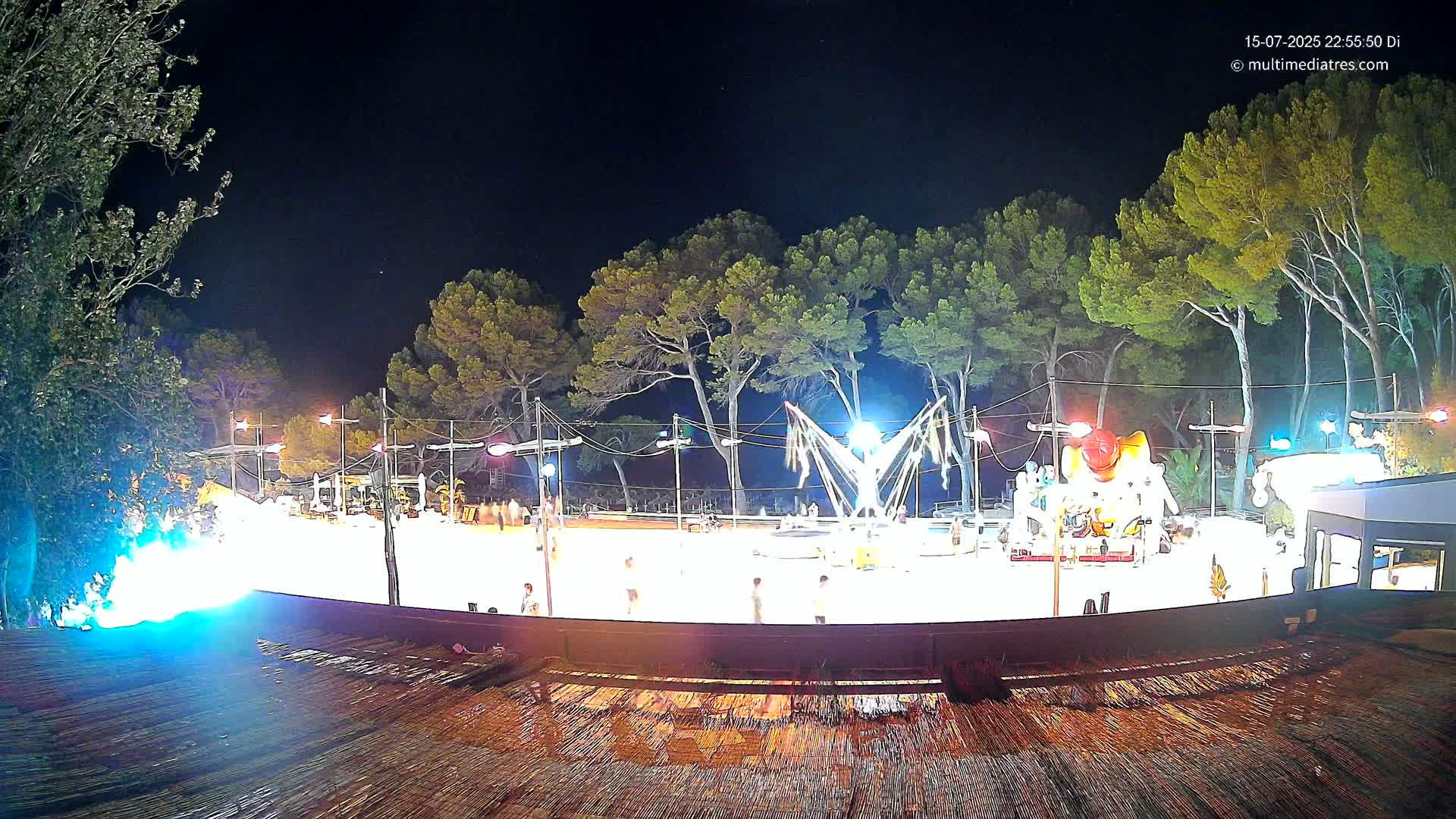 Paguera, Torà Beach Southwest from Red Rubber Duck Live Cam- Mallorca, Balearic Islands, Spain