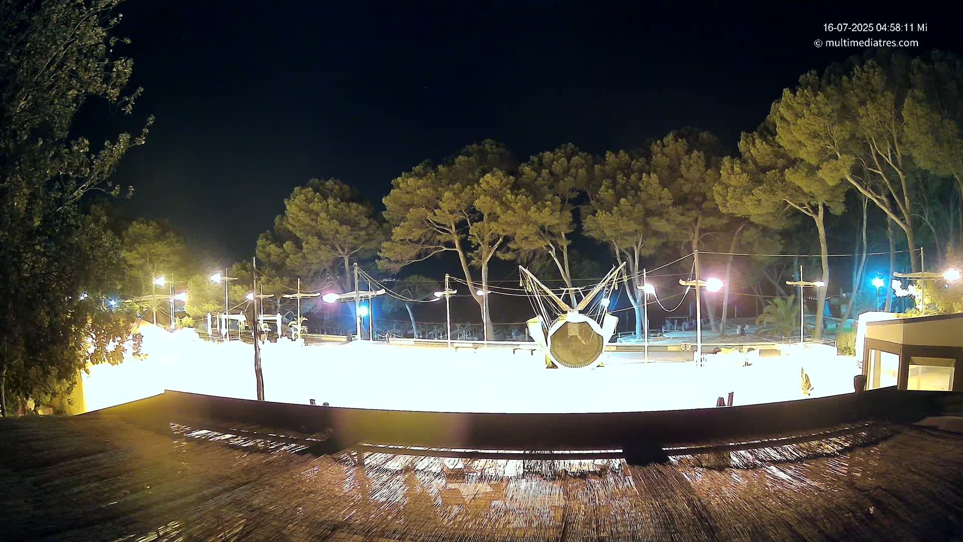 Paguera, Torà Beach Southwest from Red Rubber Duck Live Cam- Mallorca, Balearic Islands, Spain