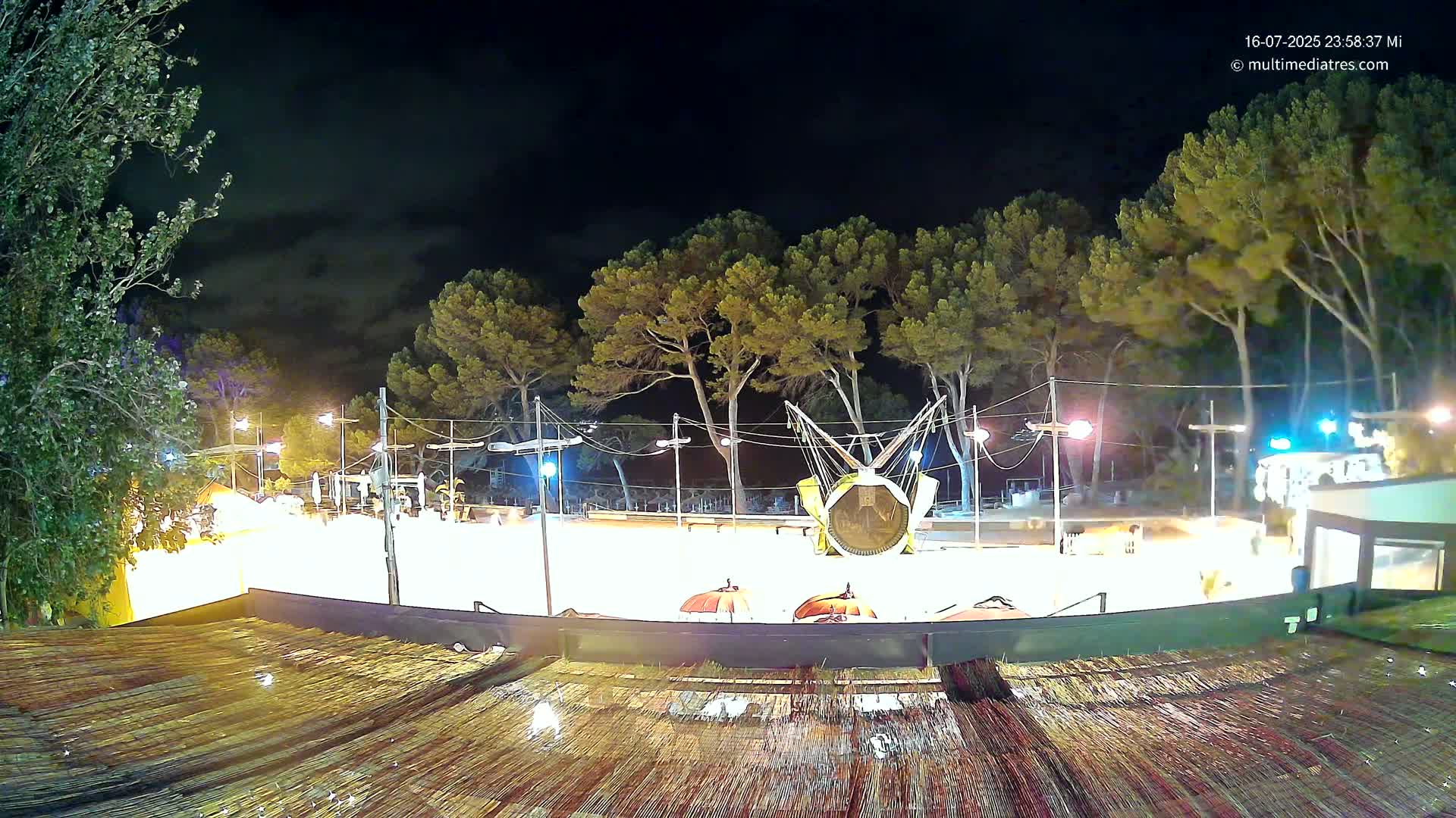 Paguera, Torà Beach Southwest from Red Rubber Duck Live Cam- Mallorca, Balearic Islands, Spain