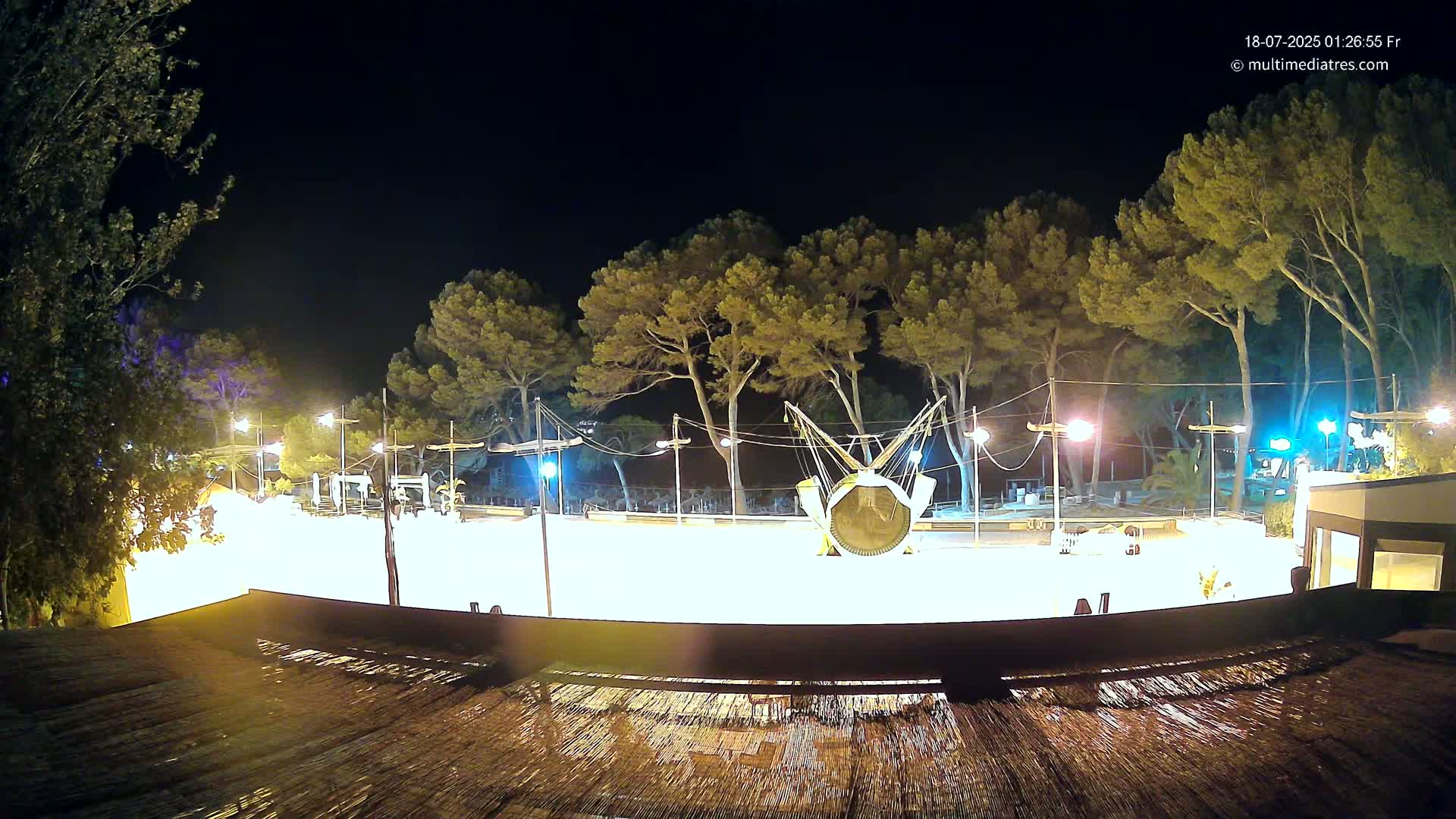 Paguera, Torà Beach Southwest from Red Rubber Duck Live Cam- Mallorca, Balearic Islands, Spain