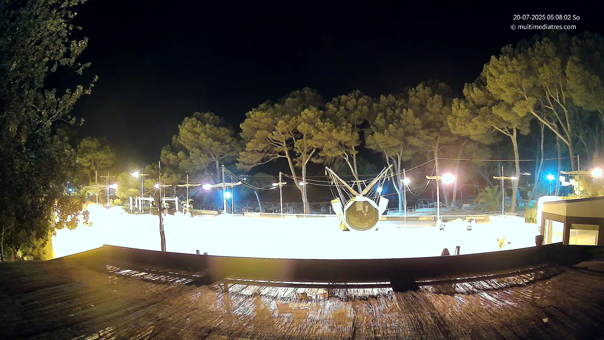 Paguera, Torà Beach Southwest from Red Rubber Duck Live Cam- Mallorca, Balearic Islands, Spain