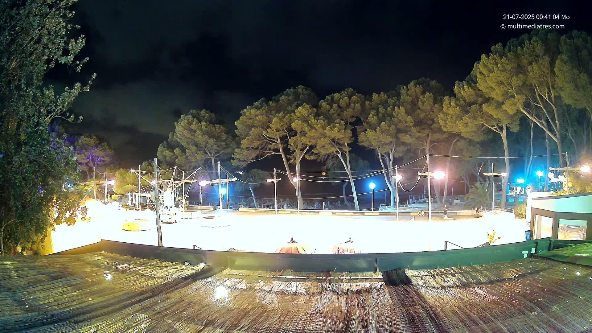 Paguera, Torà Beach Southwest from Red Rubber Duck Live Cam- Mallorca, Balearic Islands, Spain