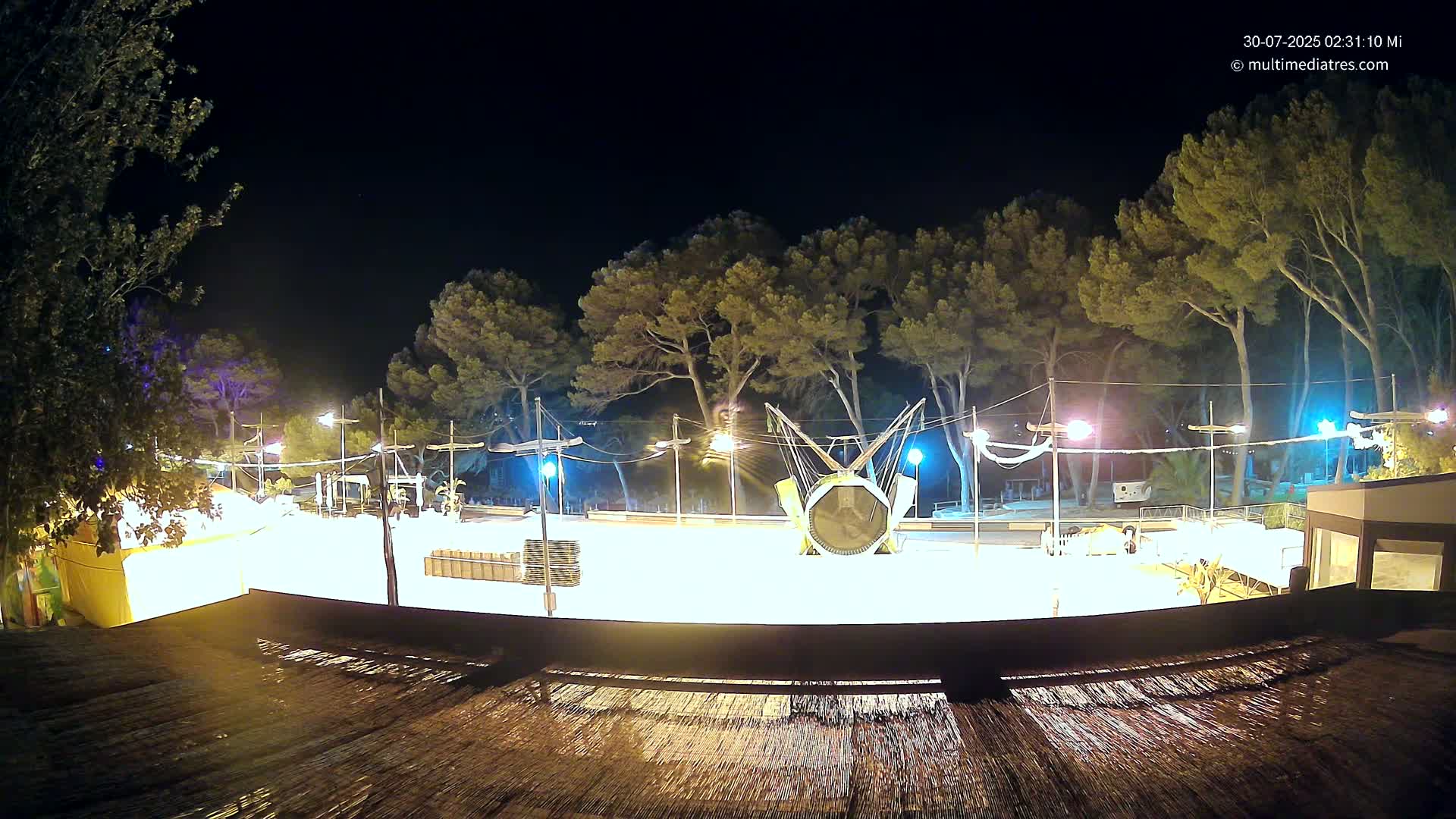 Paguera, Torà Beach Southwest from Red Rubber Duck Live Cam- Mallorca, Balearic Islands, Spain