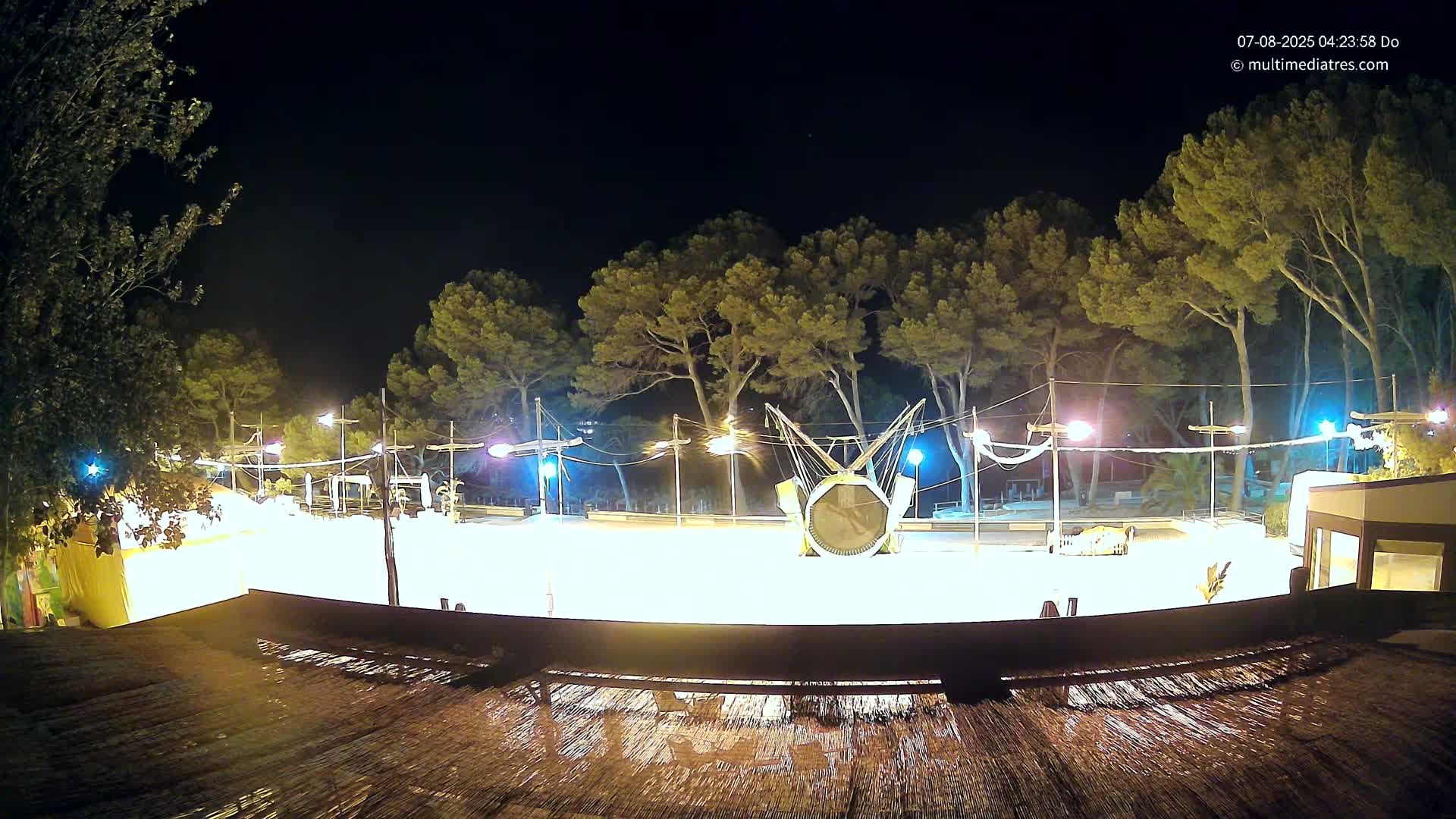 Paguera, Torà Beach Southwest from Red Rubber Duck Live Cam- Mallorca, Balearic Islands, Spain