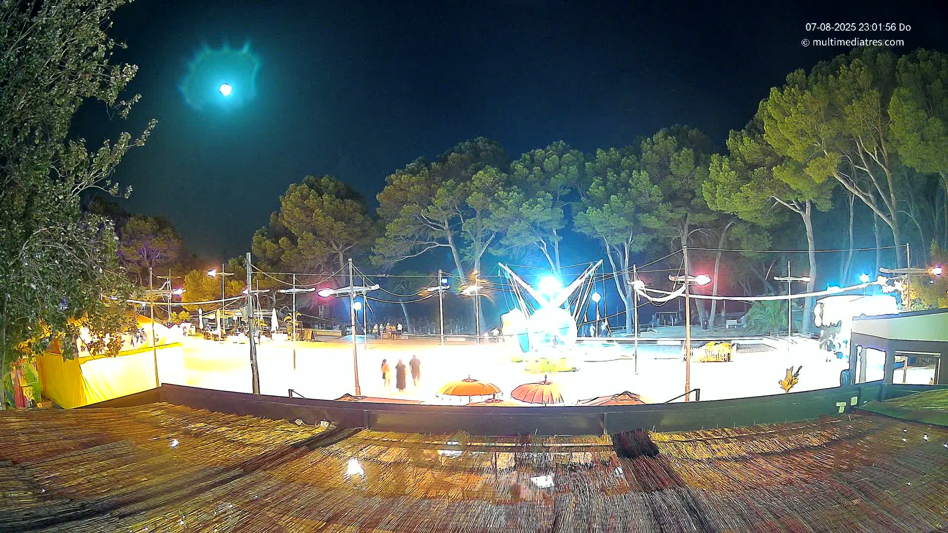 Paguera, Torà Beach Southwest from Red Rubber Duck Live Cam- Mallorca, Balearic Islands, Spain