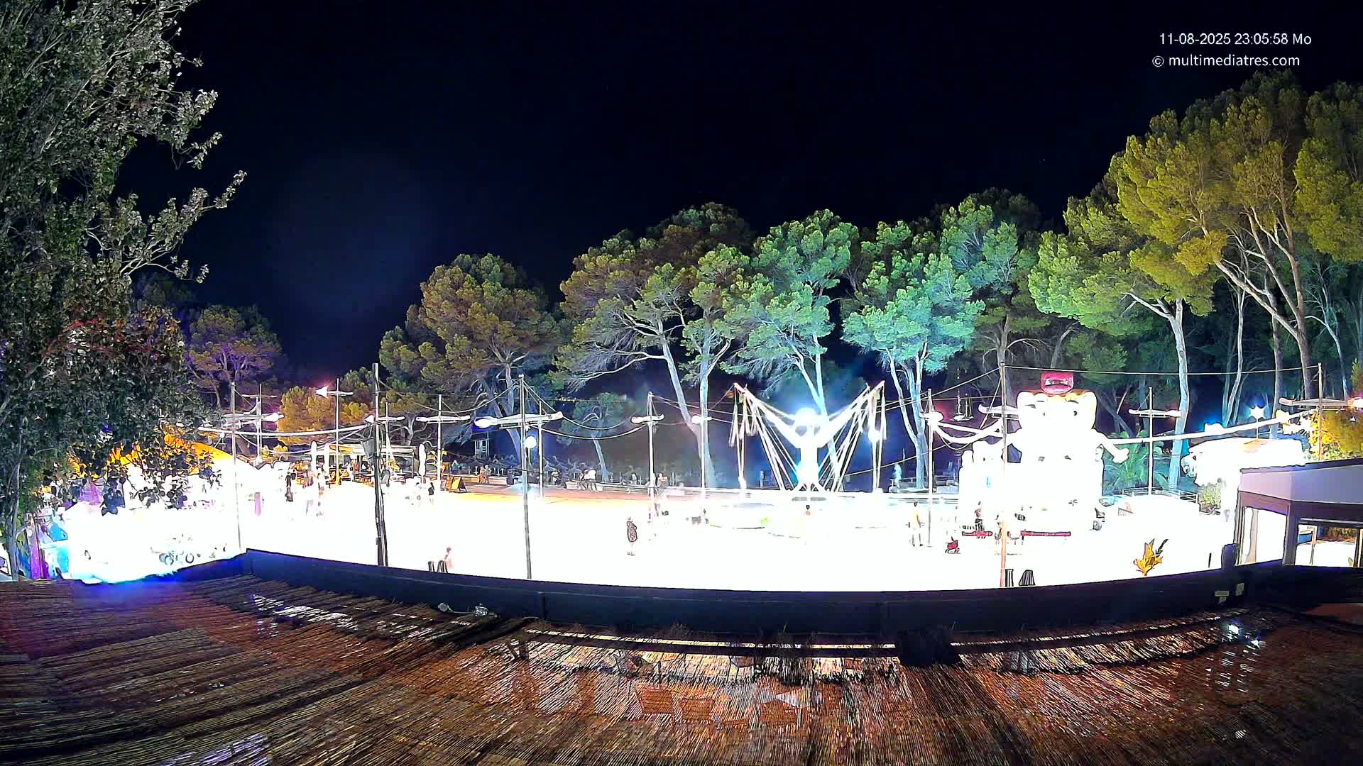 Paguera, Torà Beach Southwest from Red Rubber Duck Live Cam- Mallorca, Balearic Islands, Spain