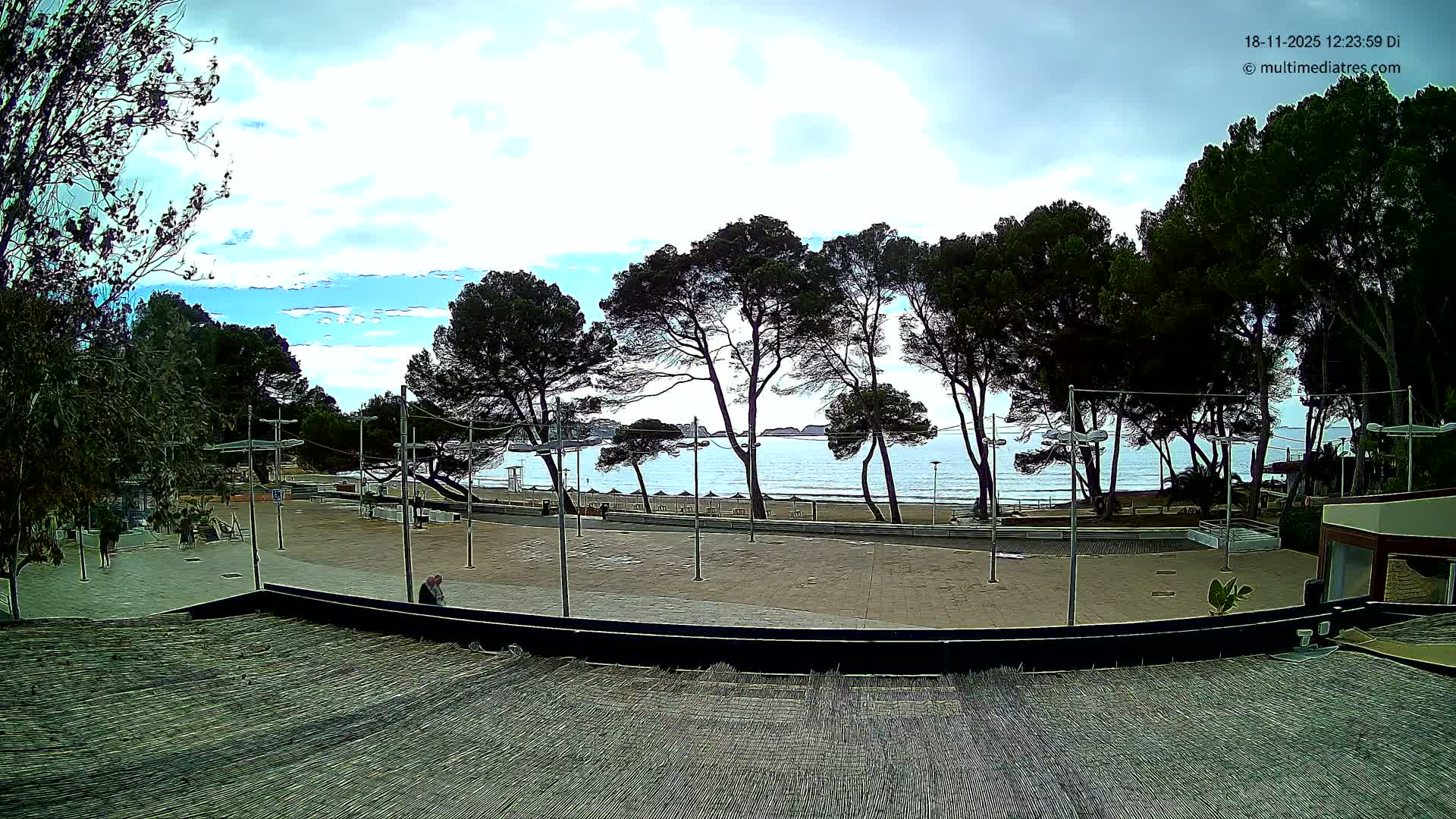 Paguera, Torà Beach Southwest from Red Rubber Duck Live Cam- Mallorca, Balearic Islands, Spain