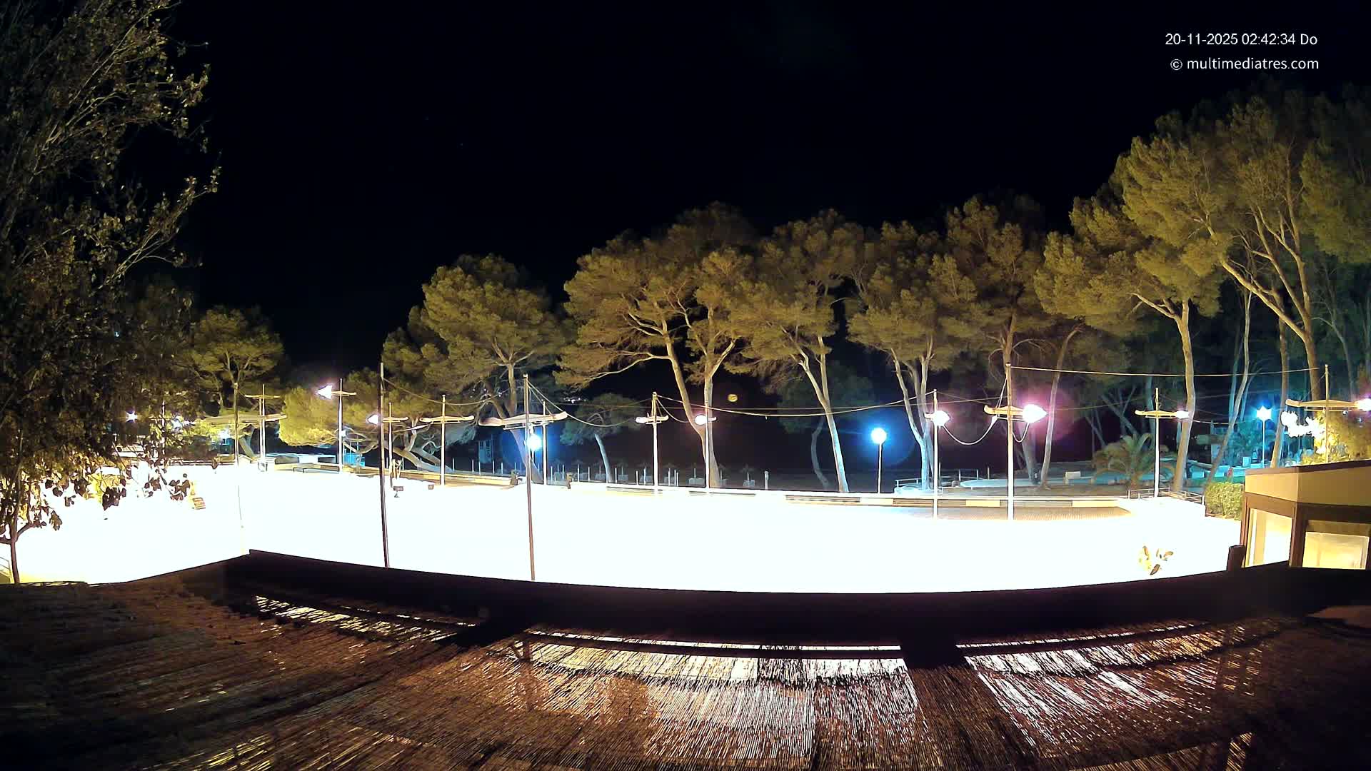 Paguera, Torà Beach Southwest from Red Rubber Duck Live Cam- Mallorca, Balearic Islands, Spain