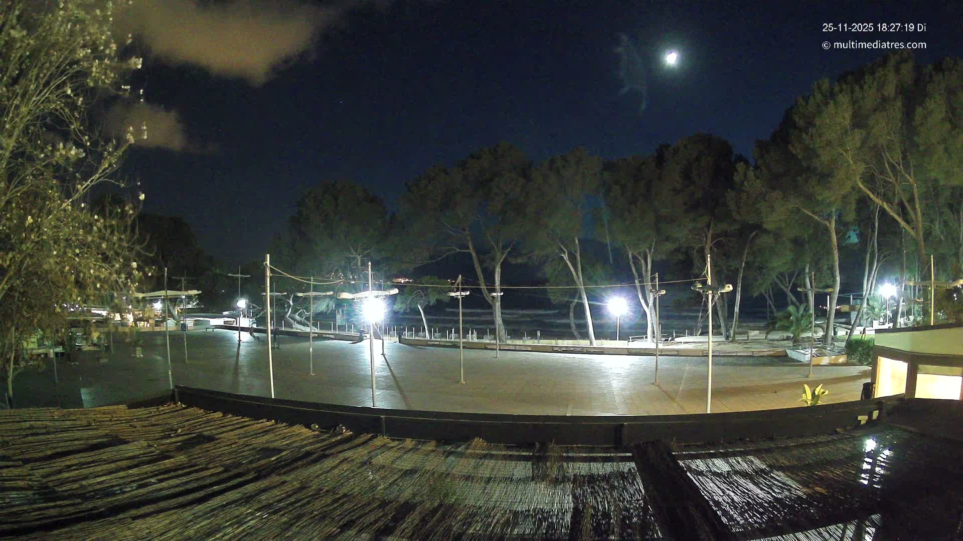 Paguera, Torà Beach Southwest from Red Rubber Duck Live Cam- Mallorca, Balearic Islands, Spain