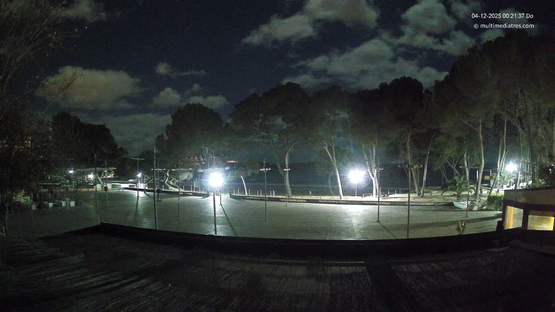 Paguera, Torà Beach Southwest from Red Rubber Duck Live Cam- Mallorca, Balearic Islands, Spain