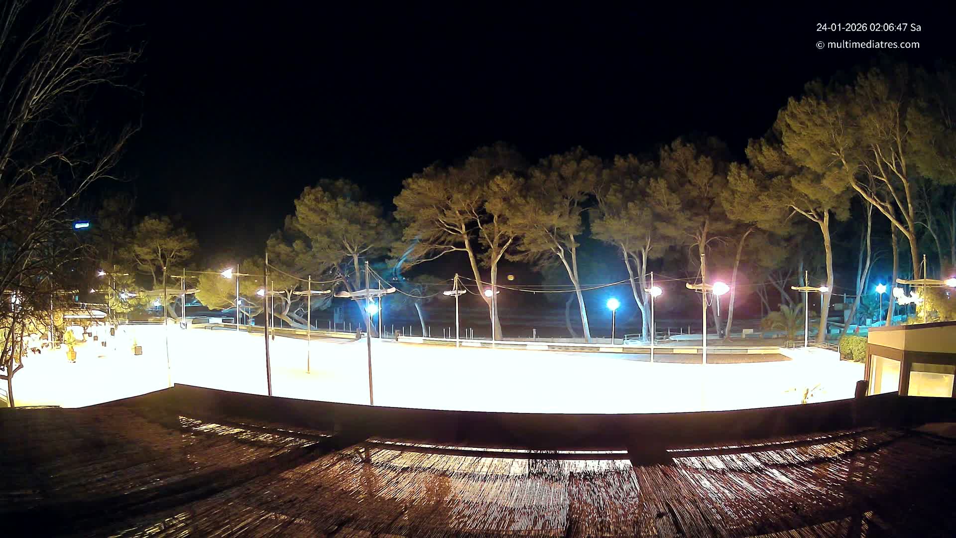 Paguera, Torà Beach Southwest from Red Rubber Duck Live Cam- Mallorca, Balearic Islands, Spain