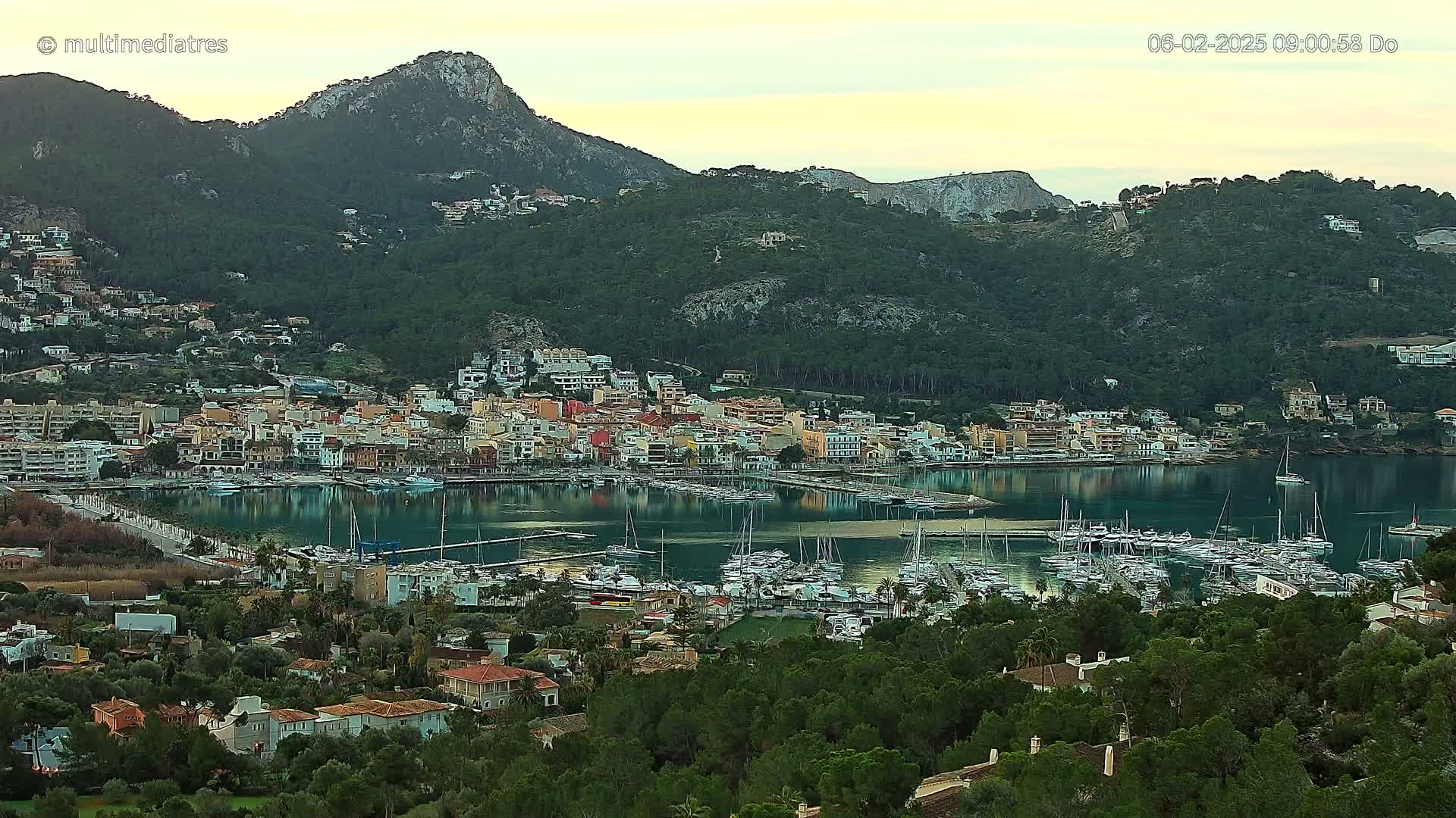 Mallorca Port d'Andratx City View Live Cam - Balearic Islands, Spain