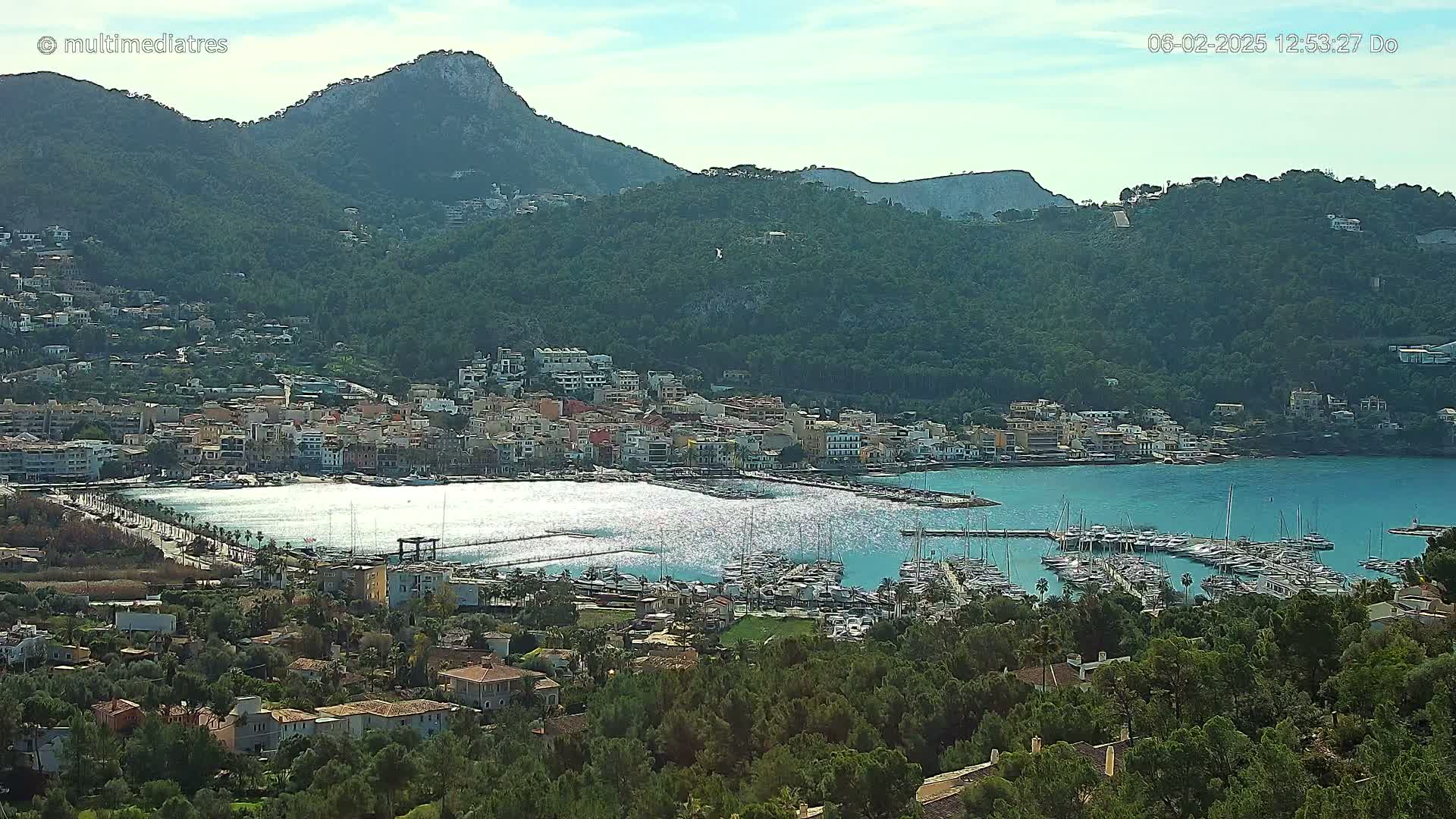 Mallorca Port d'Andratx City View Live Cam - Balearic Islands, Spain
