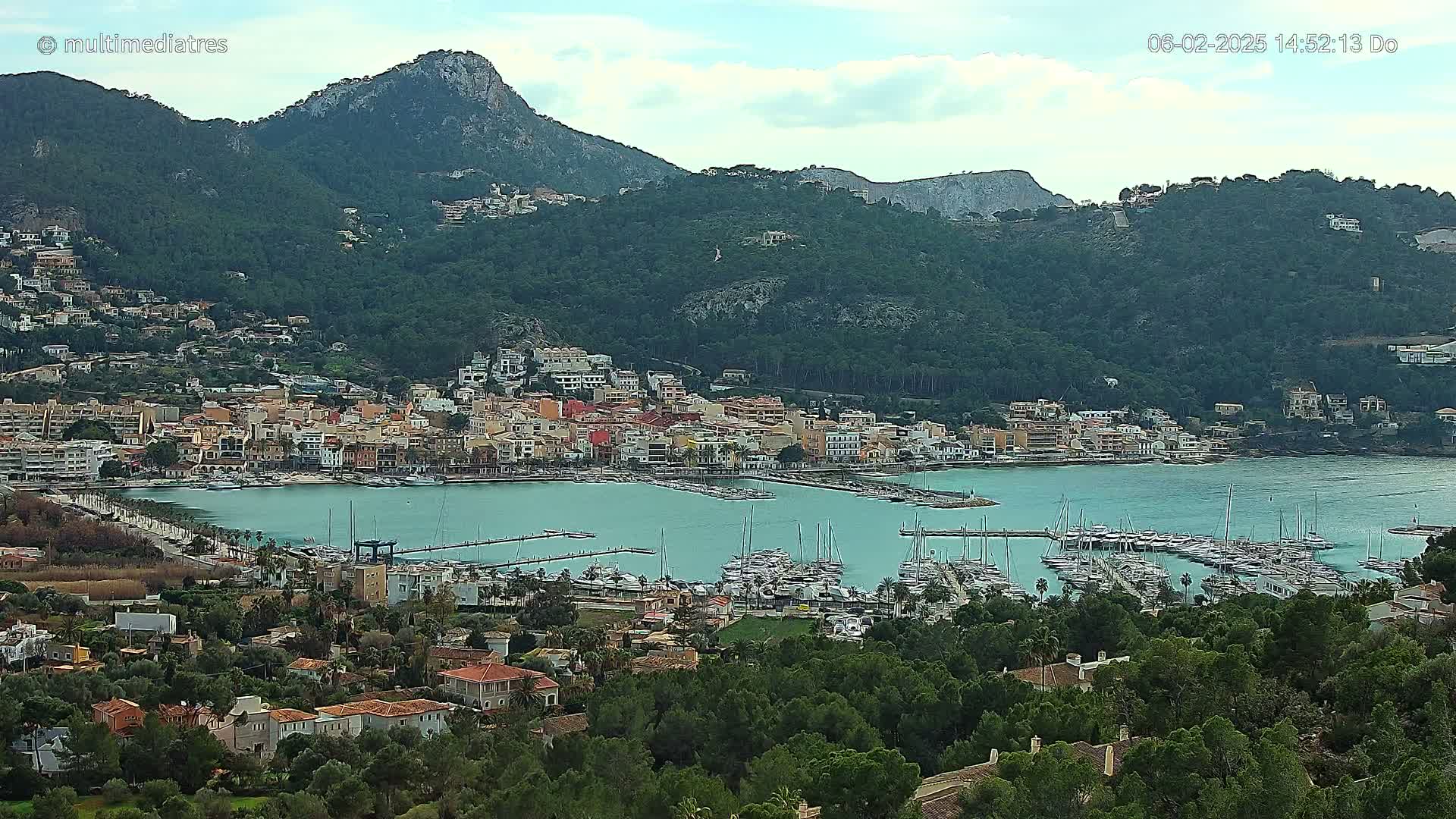 Mallorca Port d'Andratx City View Live Cam - Balearic Islands, Spain