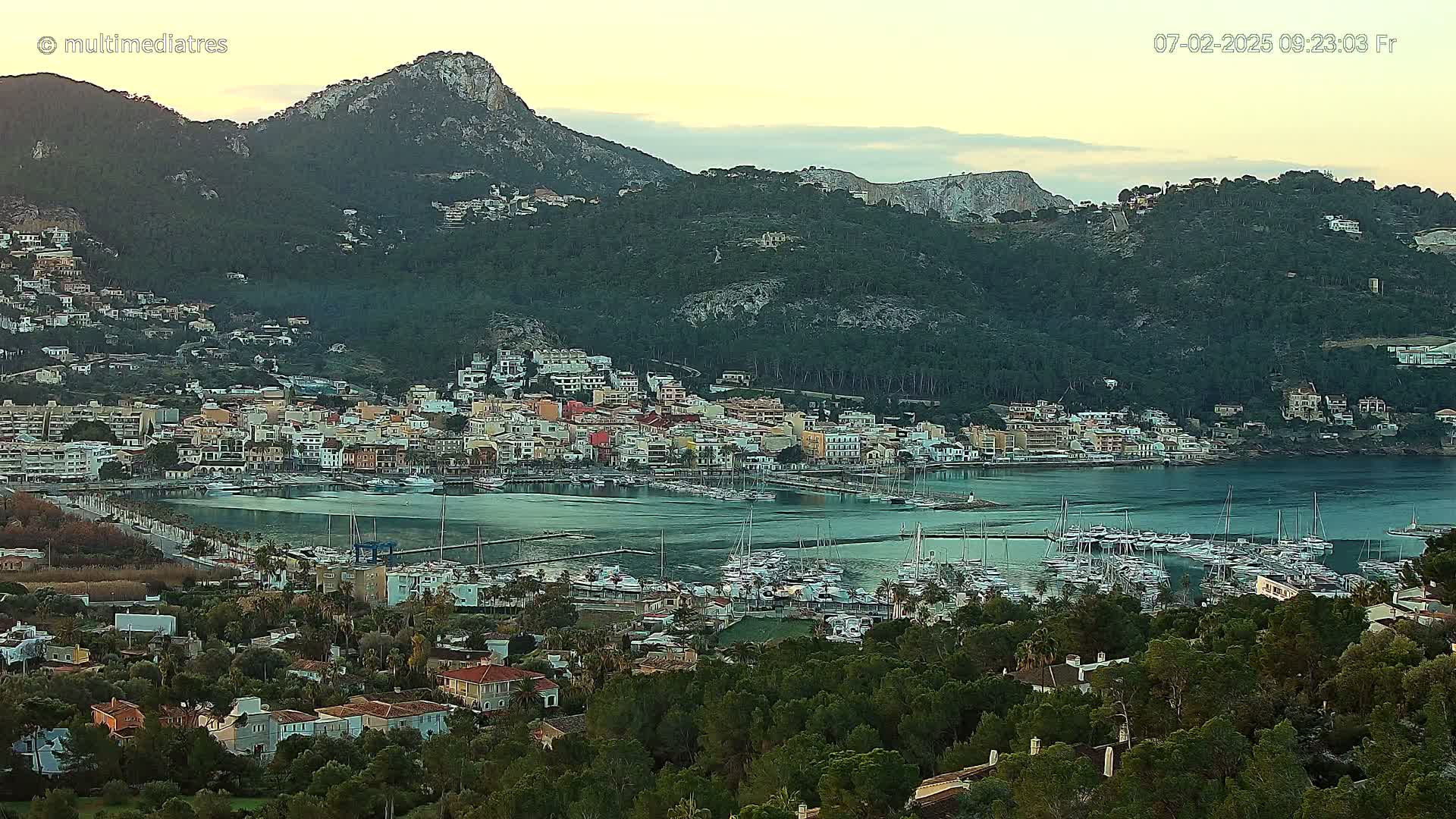 Mallorca Port d'Andratx City View Live Cam - Balearic Islands, Spain