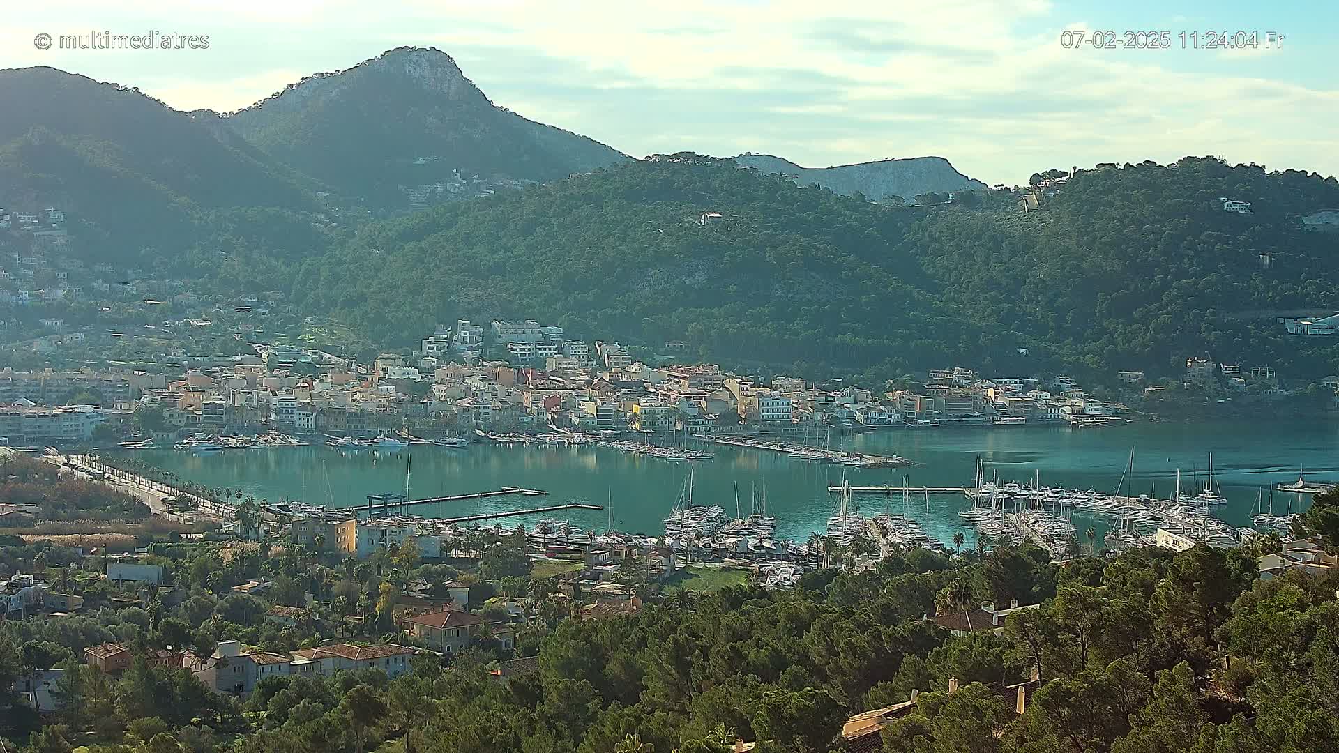Mallorca Port d'Andratx City View Live Cam - Balearic Islands, Spain