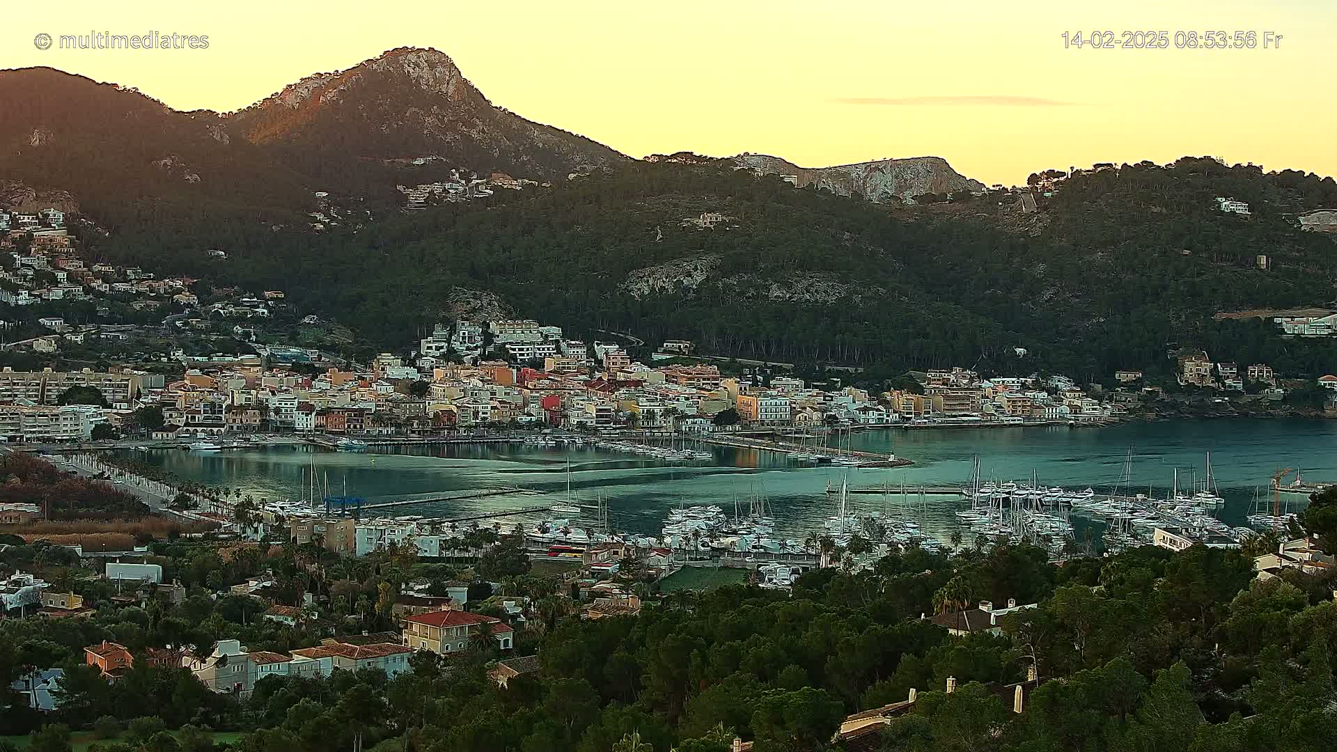 Mallorca Port d'Andratx City View Live Cam - Balearic Islands, Spain