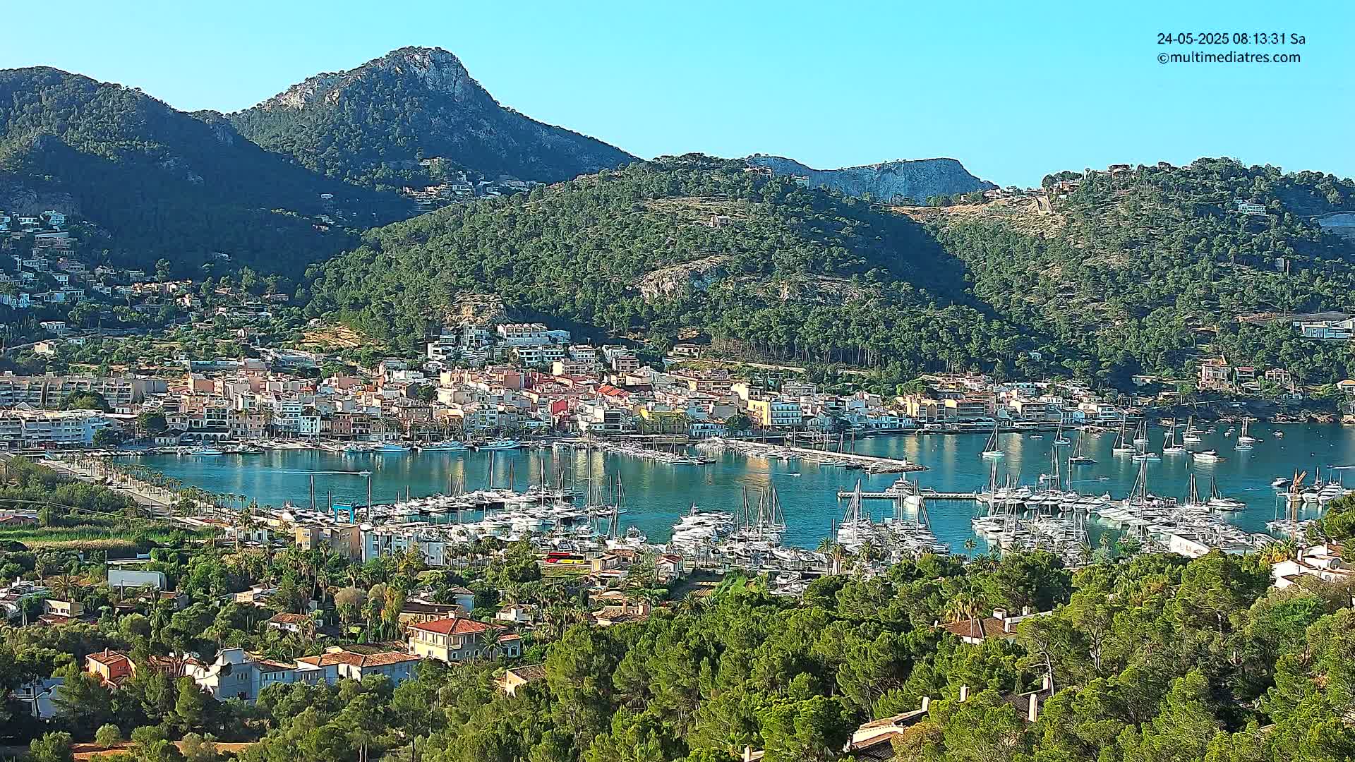 Mallorca Port d'Andratx City View Live Cam - Balearic Islands, Spain