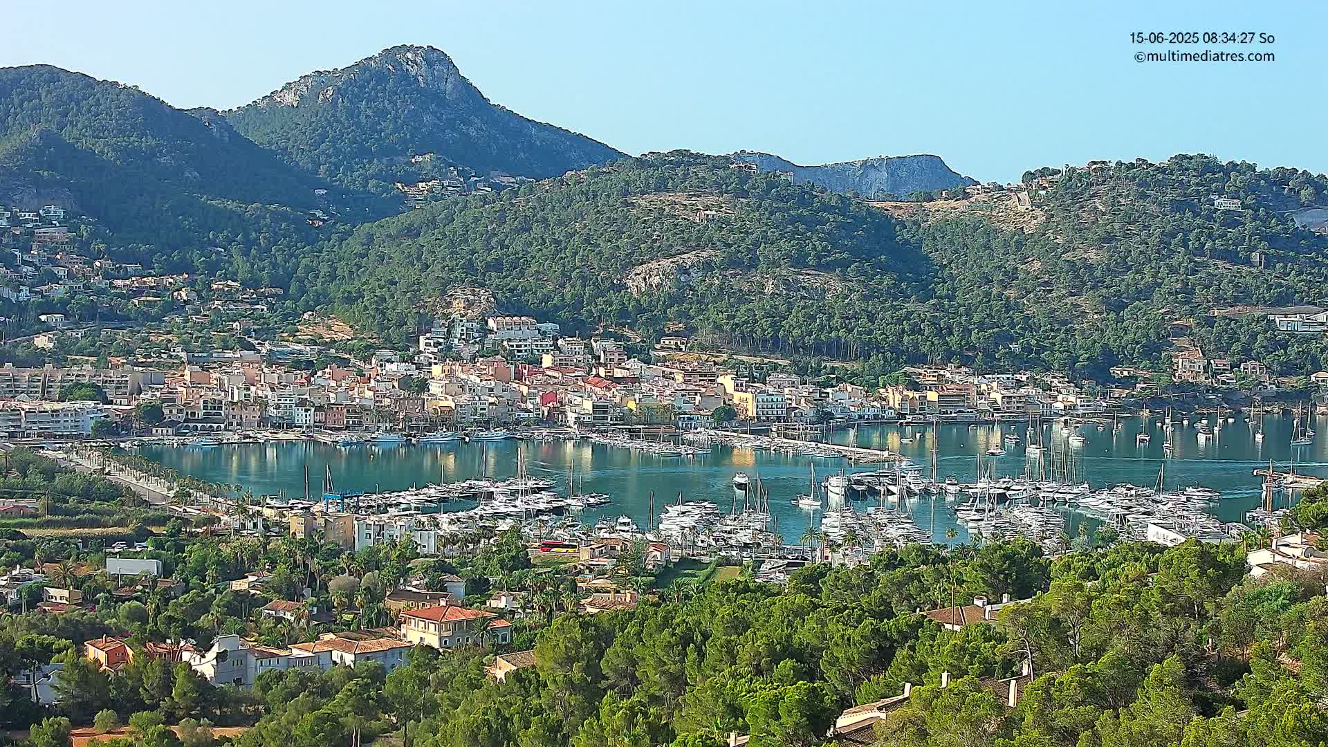 Mallorca Port d'Andratx City View Live Cam - Balearic Islands, Spain