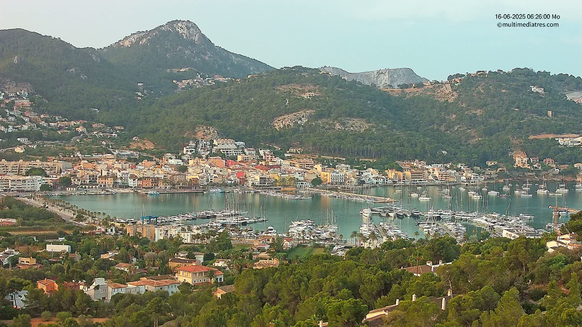 Mallorca Port d'Andratx City View Live Cam - Balearic Islands, Spain