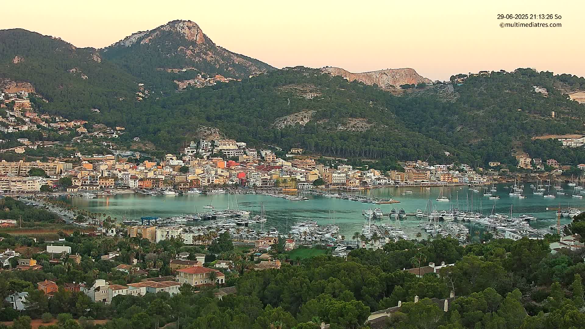 Mallorca Port d'Andratx City View Live Cam - Balearic Islands, Spain