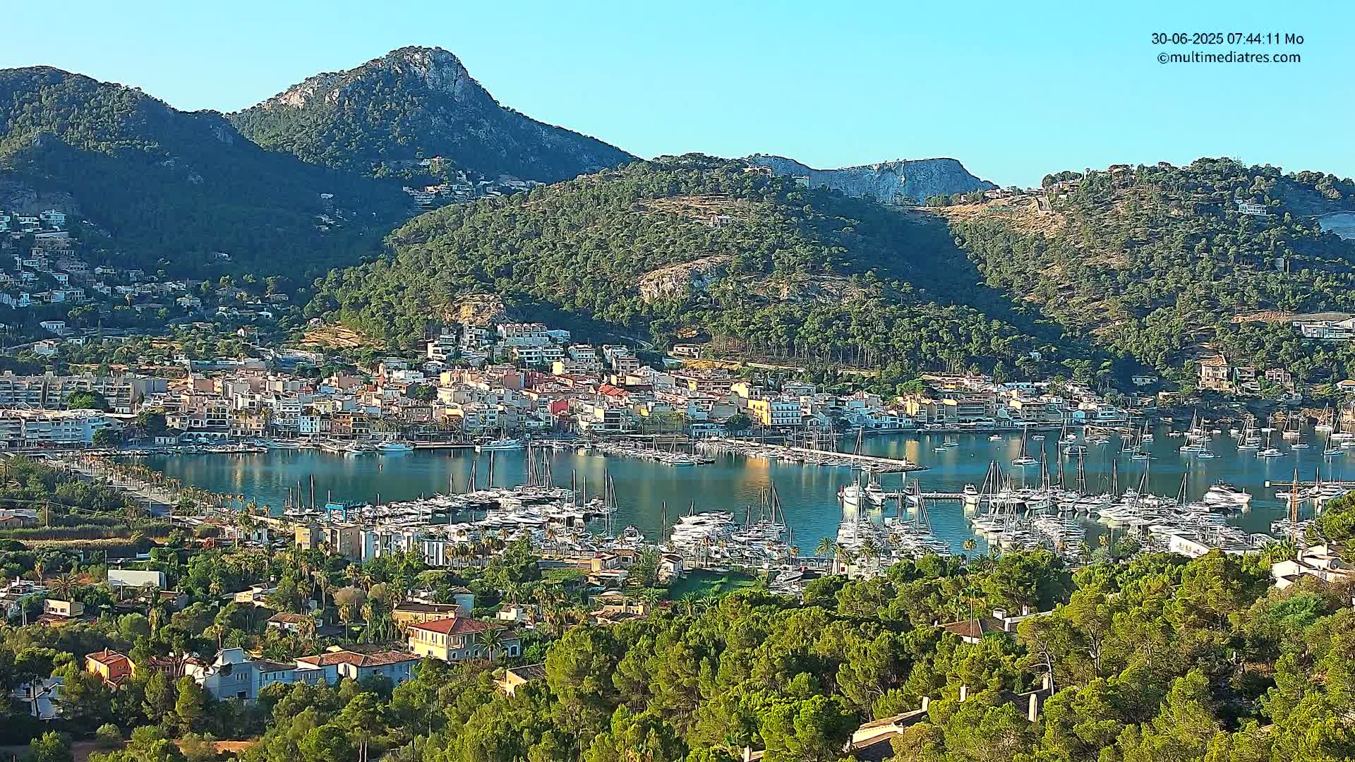 Mallorca Port d'Andratx City View Live Cam - Balearic Islands, Spain