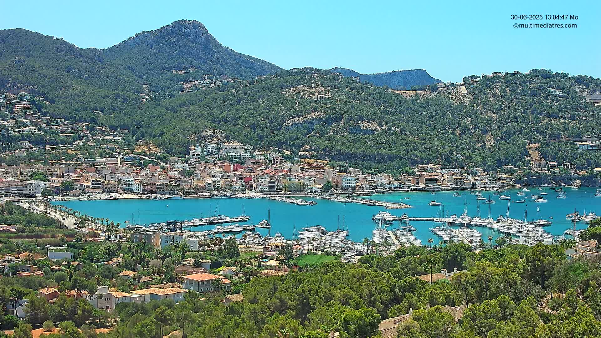 Mallorca Port d'Andratx City View Live Cam - Balearic Islands, Spain