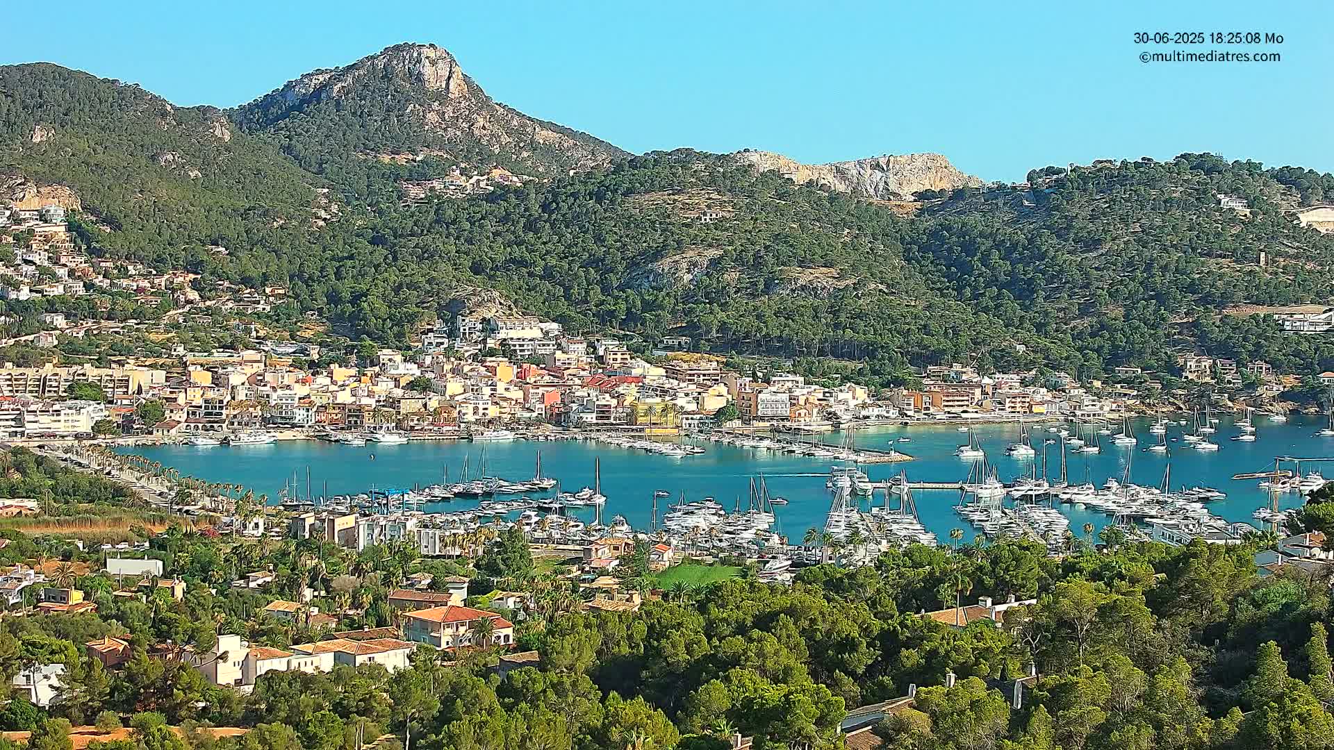 Mallorca Port d'Andratx City View Live Cam - Balearic Islands, Spain